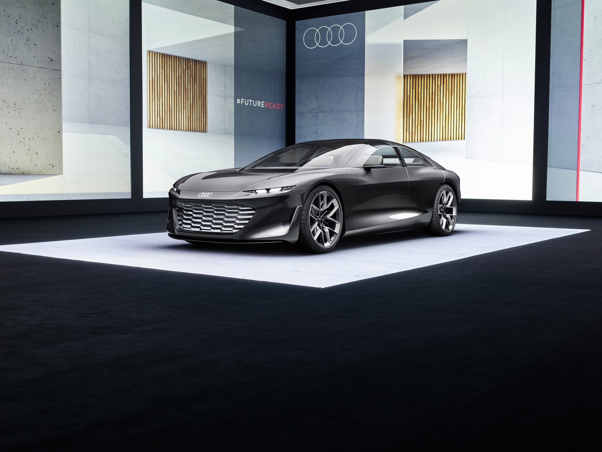 Audi Grandsphere Concept Rewrites The Next Generation A8’s Script, Looks Strikingly Elegant In Munich