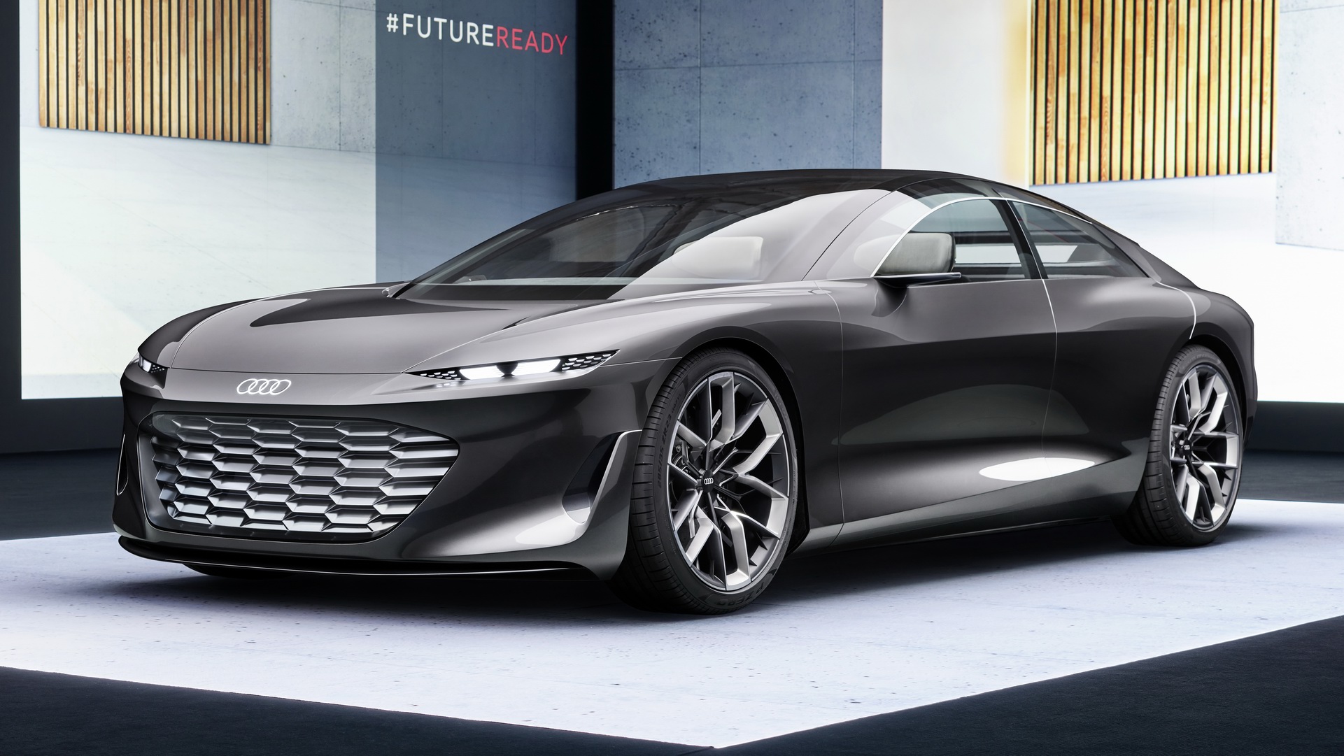 Audi Grandsphere Concept Rewrites The Next Generation A8’s Script, Looks Strikingly Elegant In Munich