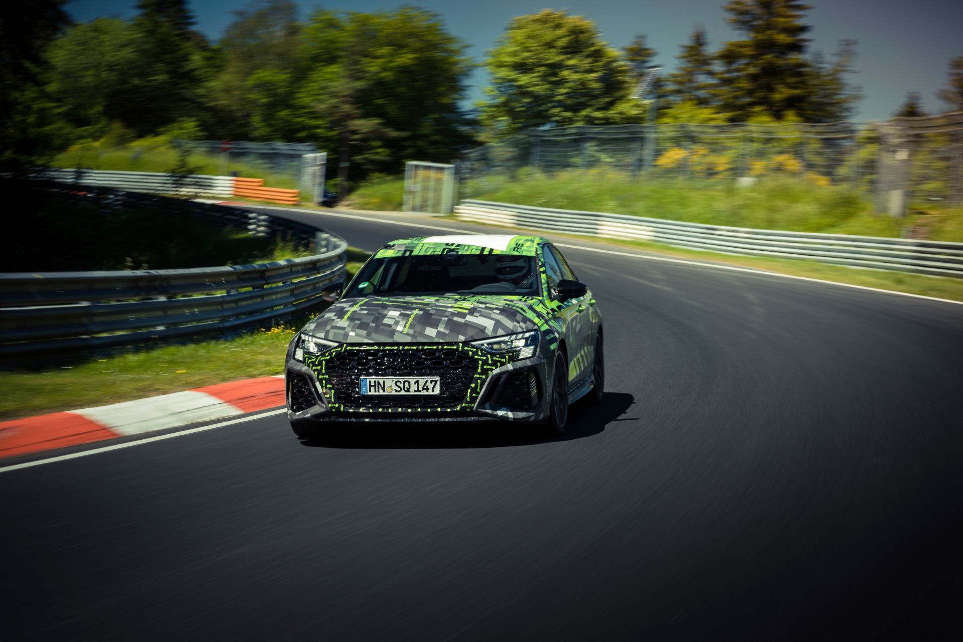 The 2022 Audi RS 3 Sedan Is Now The Fastest Compact On The Nurburgring