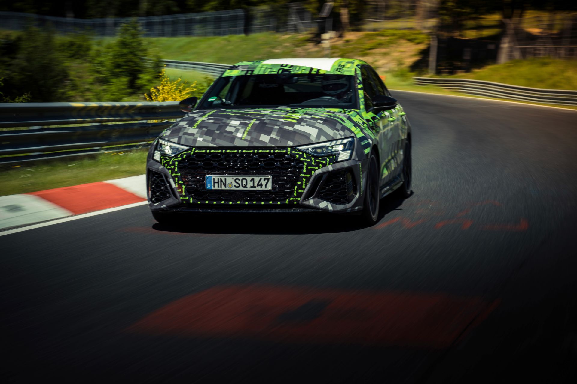 The 2022 Audi RS 3 Sedan Is Now The Fastest Compact On The Nurburgring