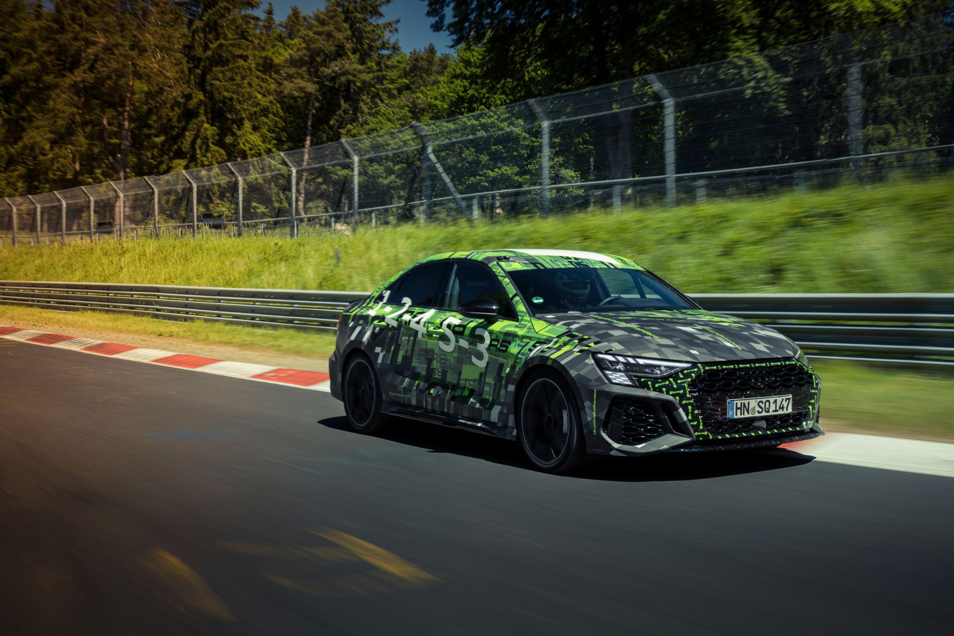 The 2022 Audi RS 3 Sedan Is Now The Fastest Compact On The Nurburgring