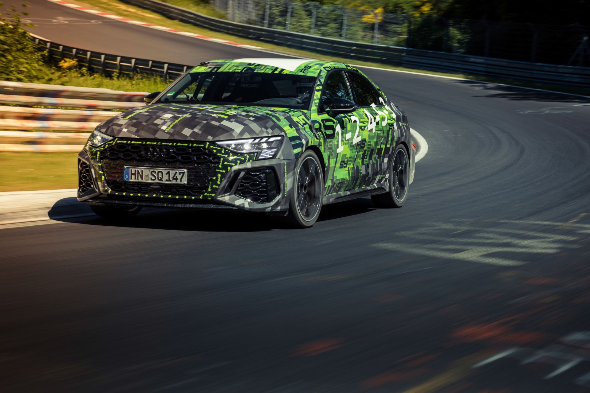 The 2022 Audi RS 3 Sedan Is Now The Fastest Compact On The Nurburgring