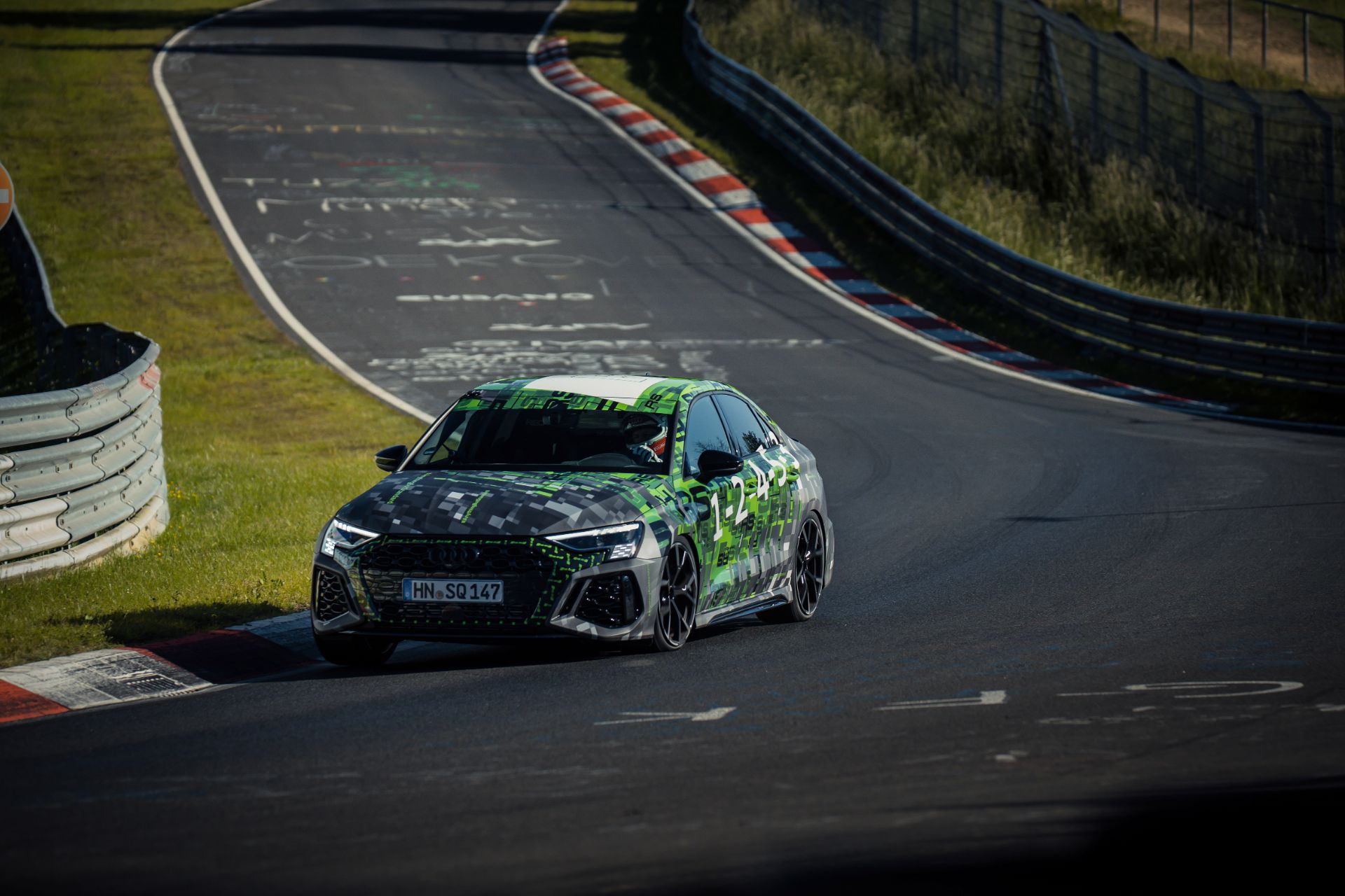 The 2022 Audi RS 3 Sedan Is Now The Fastest Compact On The Nurburgring