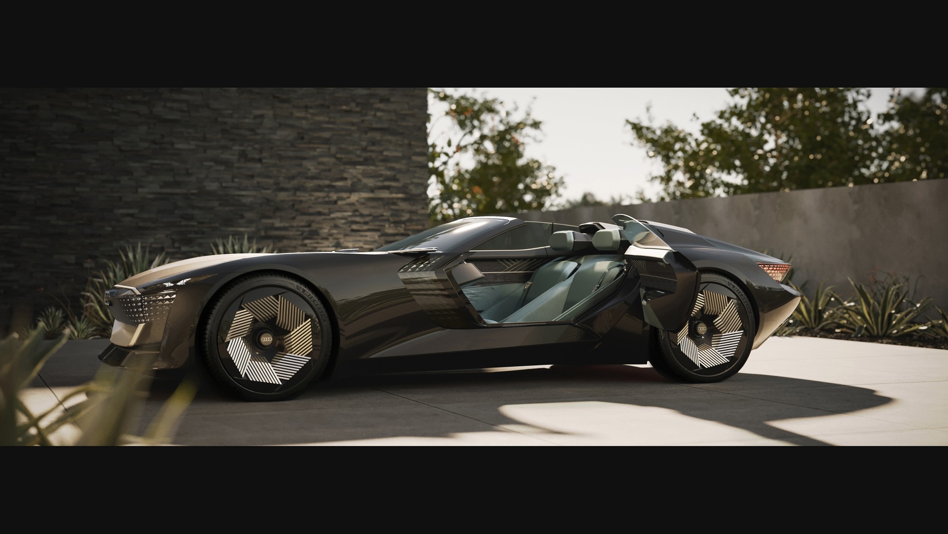 Audi Skysphere Concept Is A Striking Shape-Shifting EV With An Expandable Wheelbase