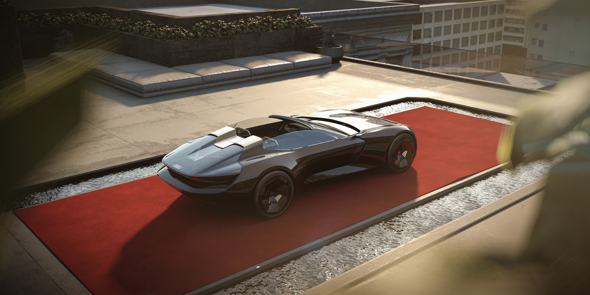 Audi Skysphere Concept Is A Striking Shape-Shifting EV With An Expandable Wheelbase