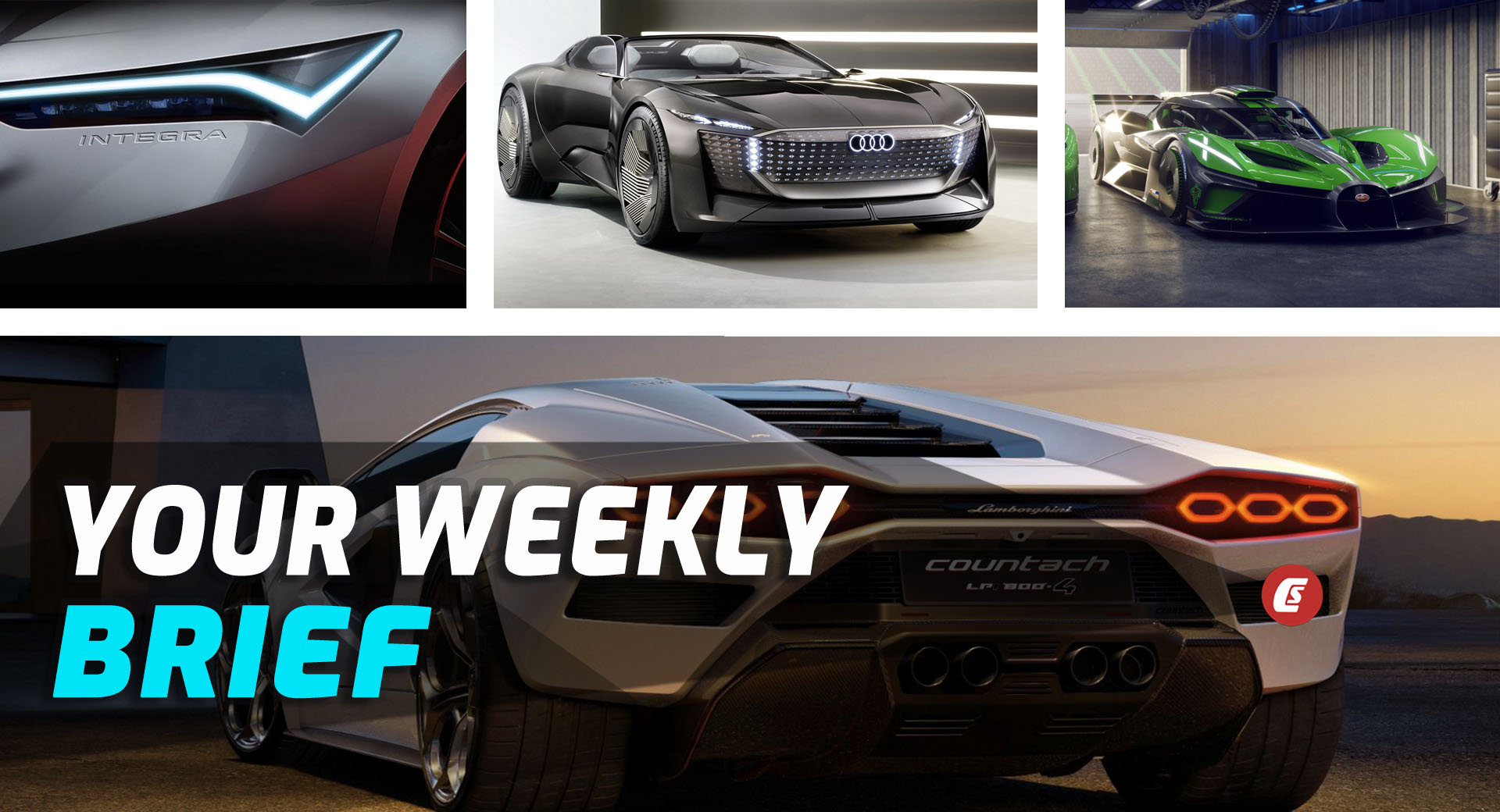 Lamborghini Countach Returns, New Acura Integra Teased, Audi Skysphere Concept, And Bugatti Confirms Bolide: Your Weekly Brief - Vimarsana News
