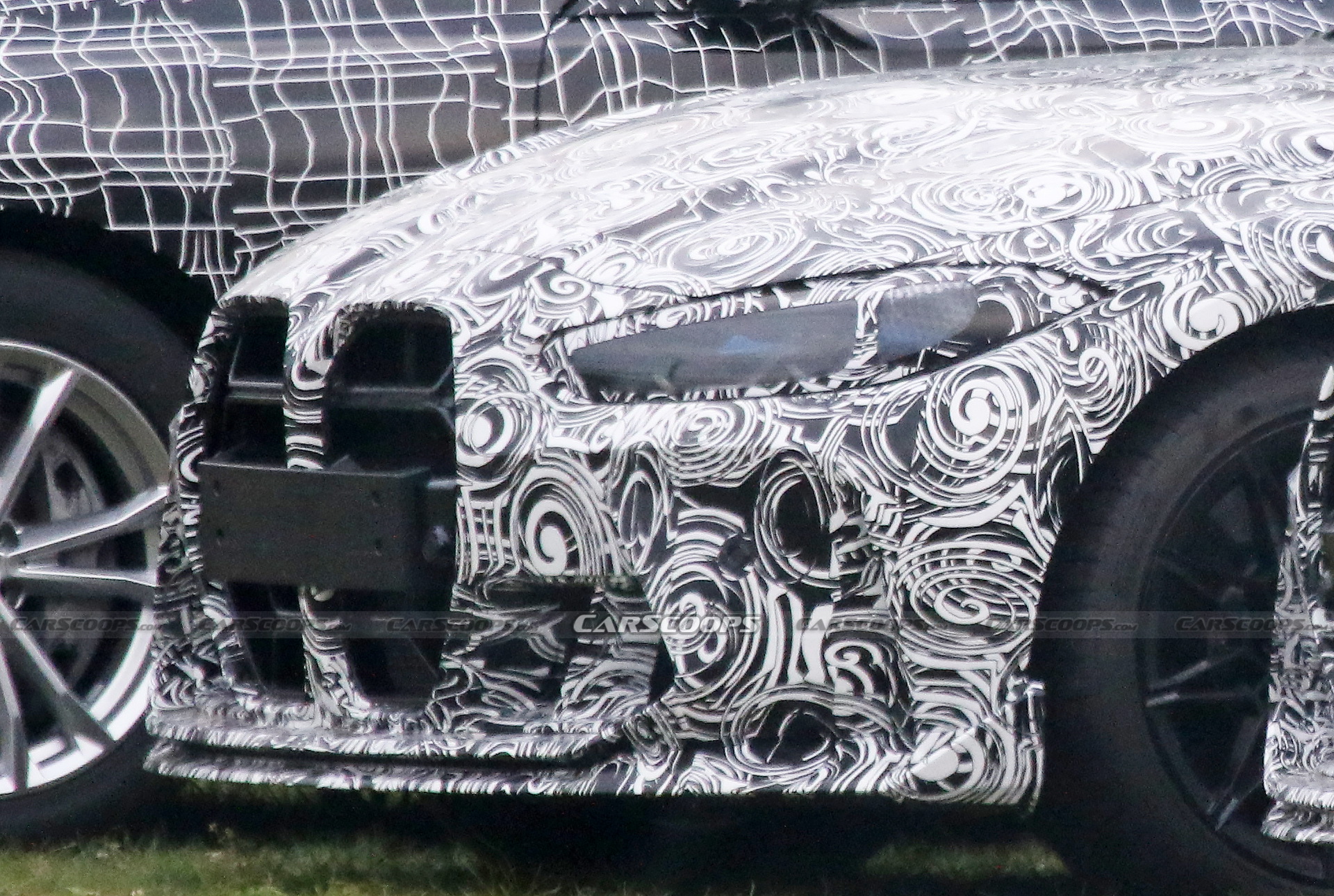 Check Out The Exclusive Front Grille Of The BMW M4 CSL