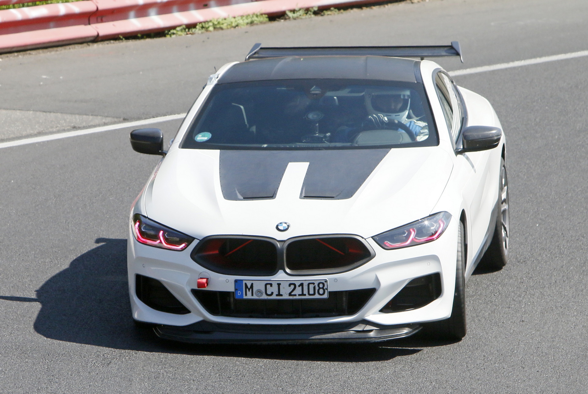Possible BMW M8 CSL Prototype Spotted Again, This Time With Added Visual Accents