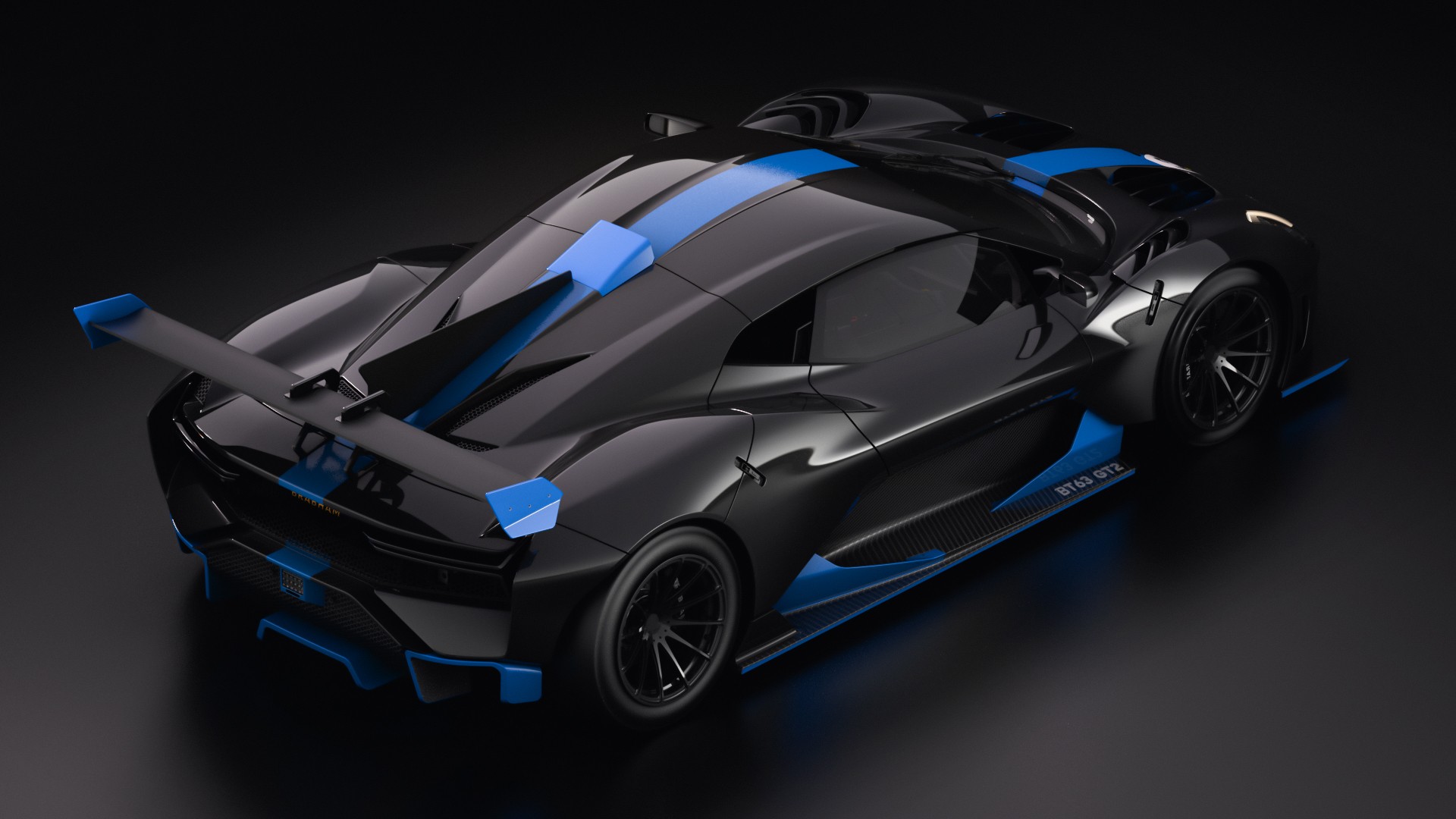 Brabham BT63 GT2 Concept Introduced With 600 HP, Will Compete In GT2 European Series