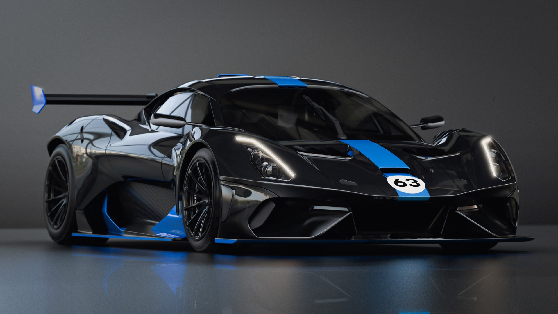 Brabham BT63 GT2 Concept Introduced With 600 HP, Will Compete In GT2 European Series