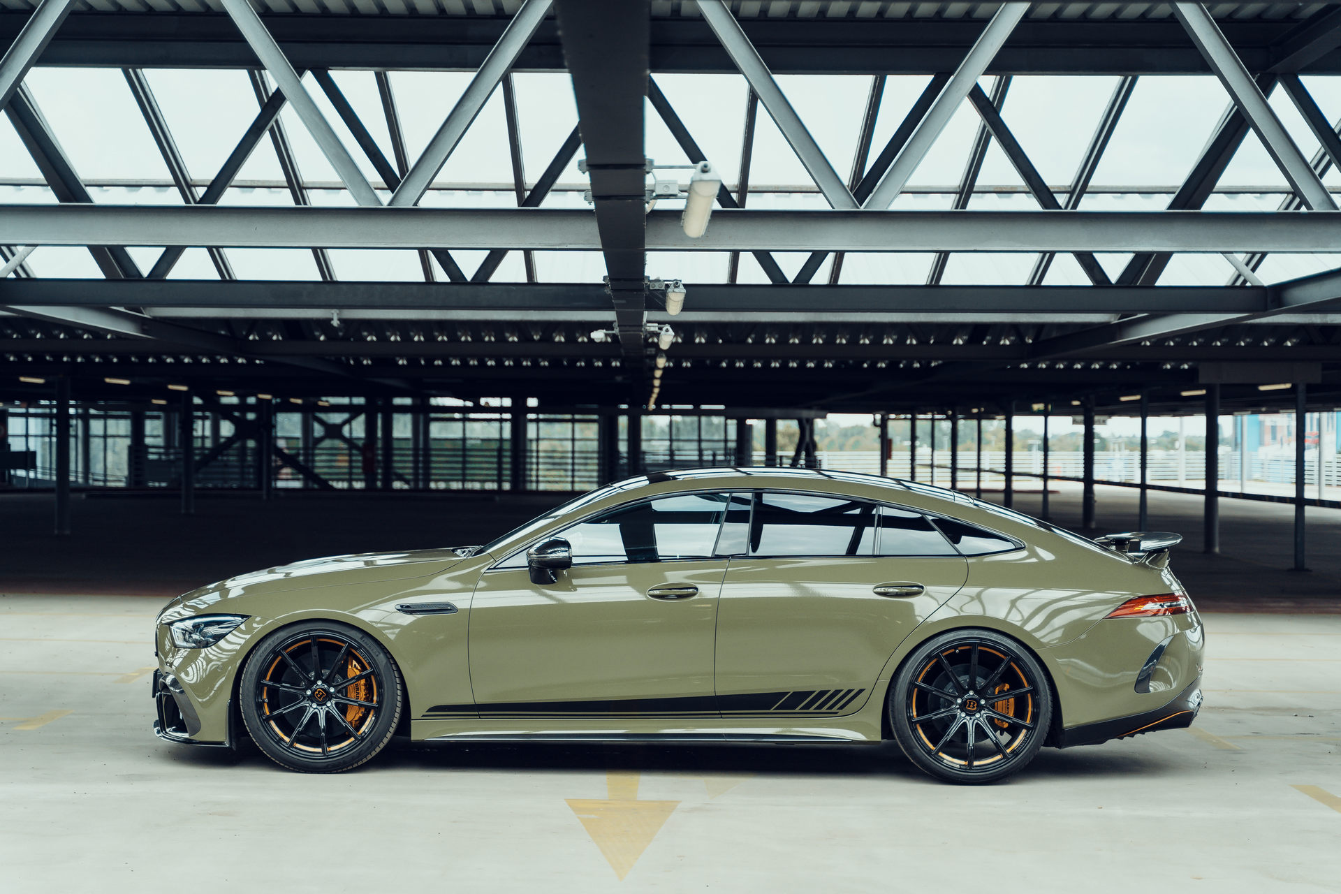 Brabus And Fostla Transform A Mercedes-AMG GT 63 S To Unique-Looking 800 HP Missile