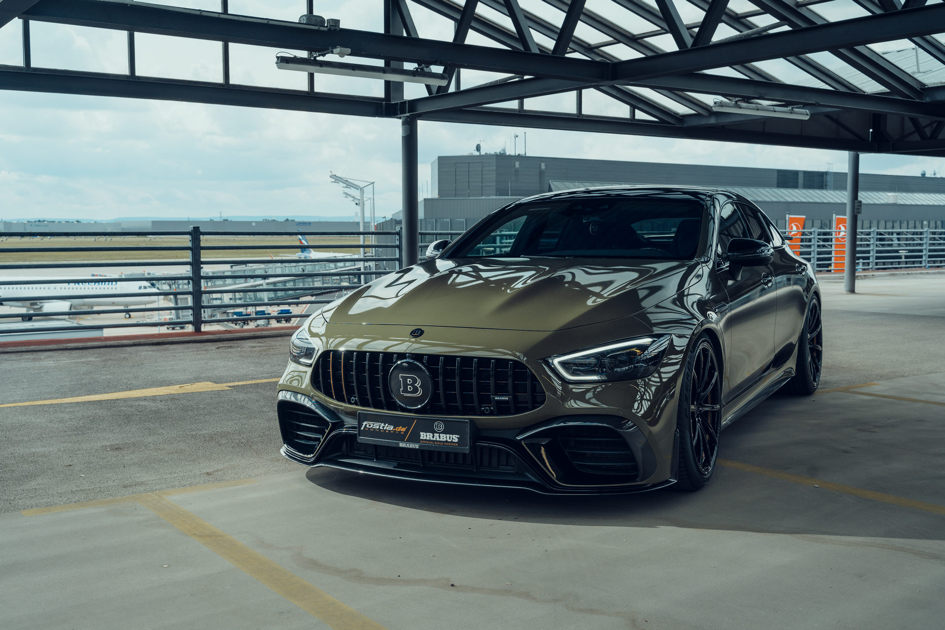 Brabus And Fostla Transform A Mercedes-AMG GT 63 S To Unique-Looking 800 HP Missile