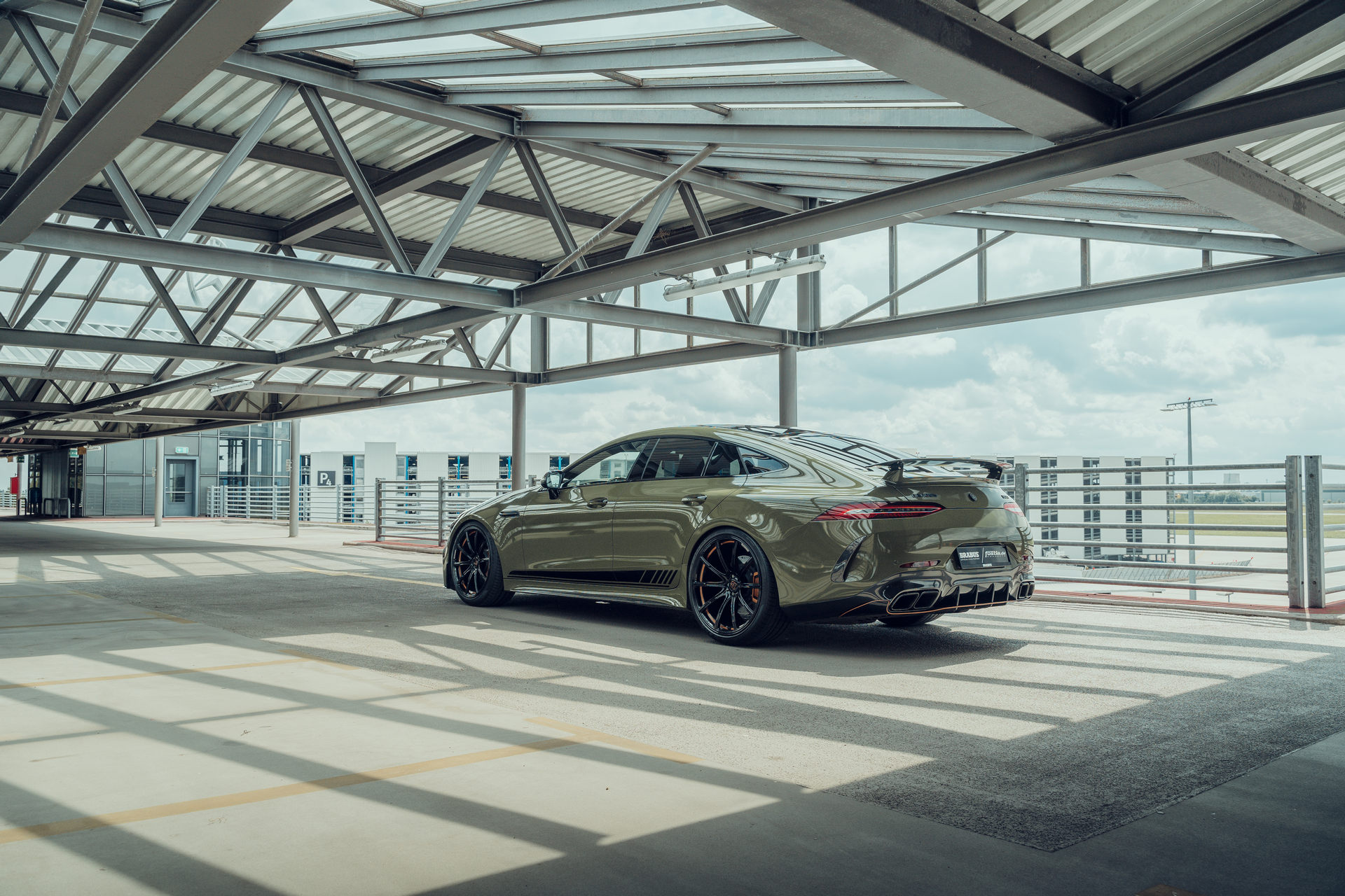 Brabus And Fostla Transform A Mercedes-AMG GT 63 S To Unique-Looking 800 HP Missile