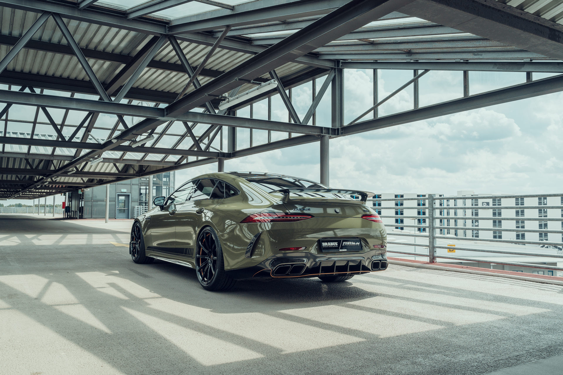 Brabus And Fostla Transform A Mercedes-AMG GT 63 S To Unique-Looking 800 HP Missile