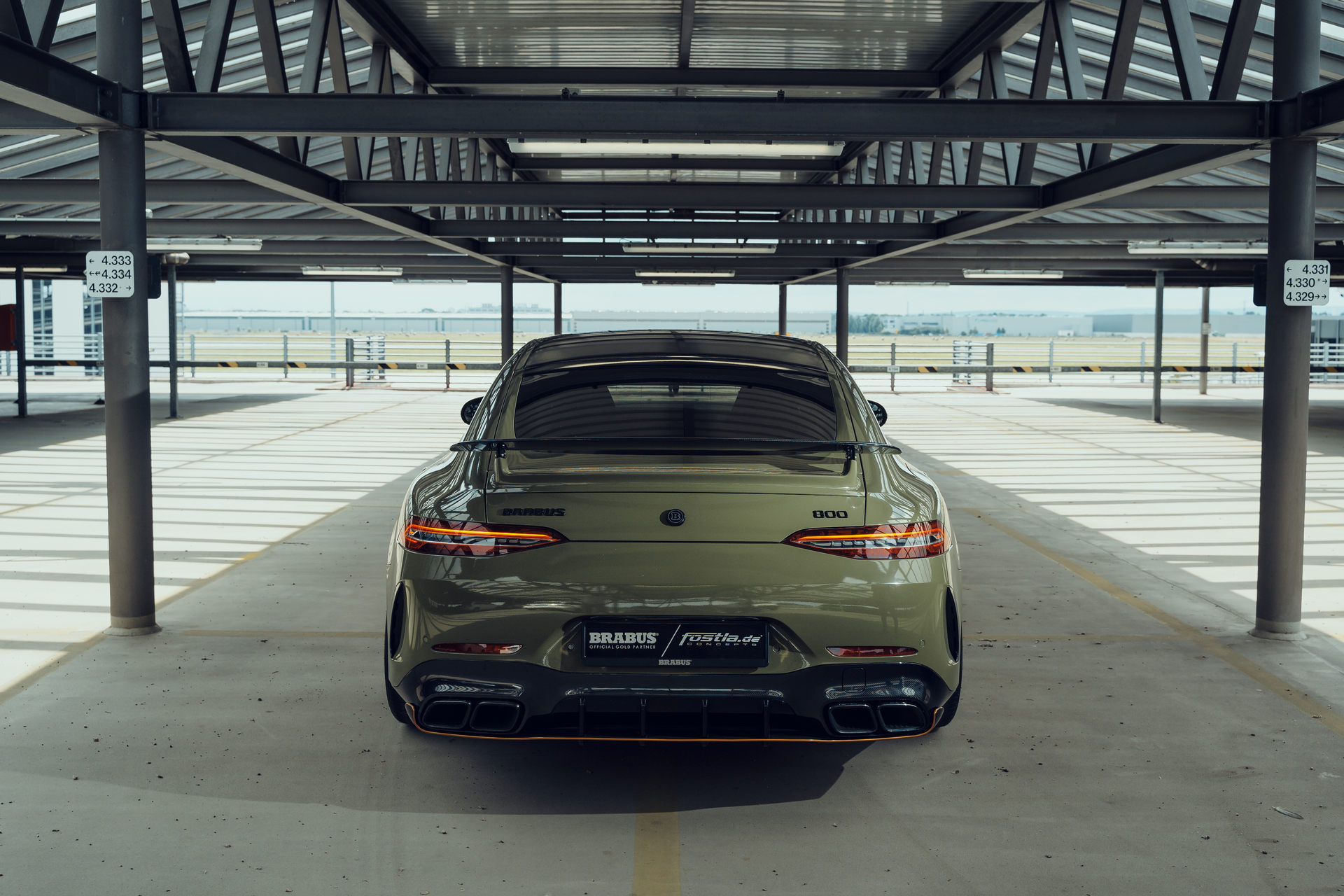 Brabus And Fostla Transform A Mercedes-AMG GT 63 S To Unique-Looking 800 HP Missile