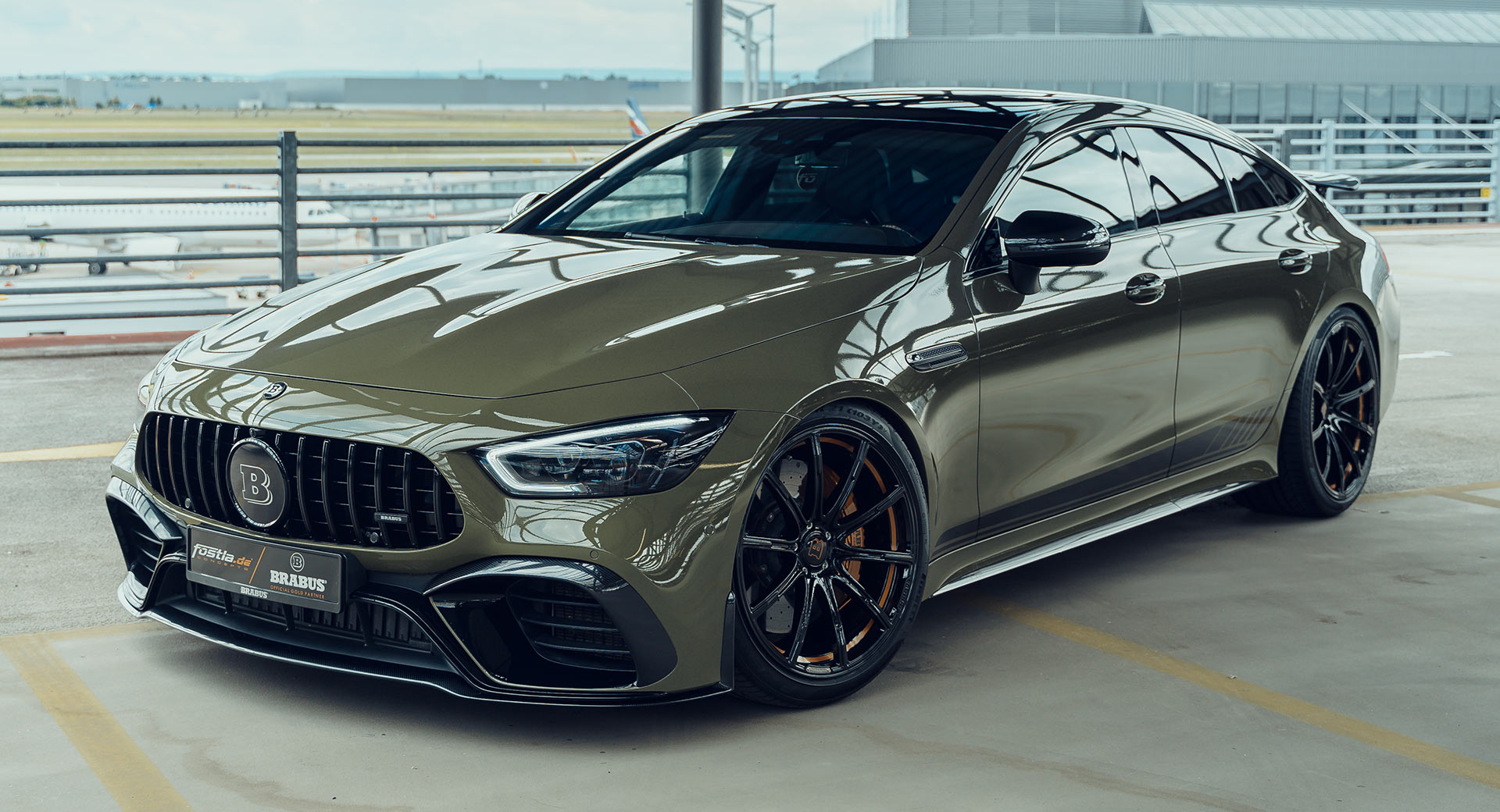Brabus And Fostla Transform A Mercedes Amg Gt 63 S To Unique Looking 800 Hp Missile Carscoops