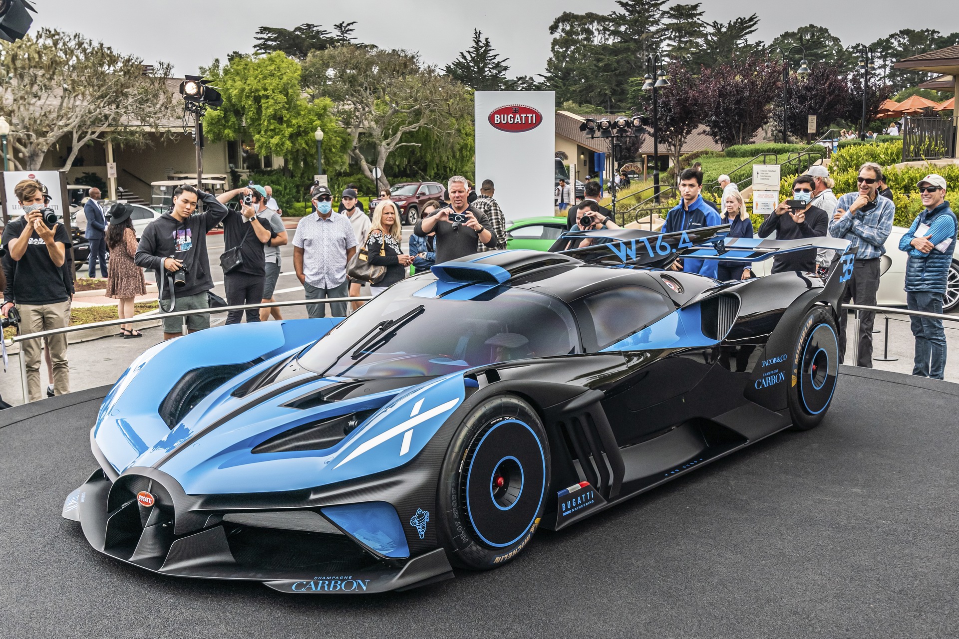 $4.8M Bugatti Bolide And Chiron Super Sport Turn Heads In Monterey