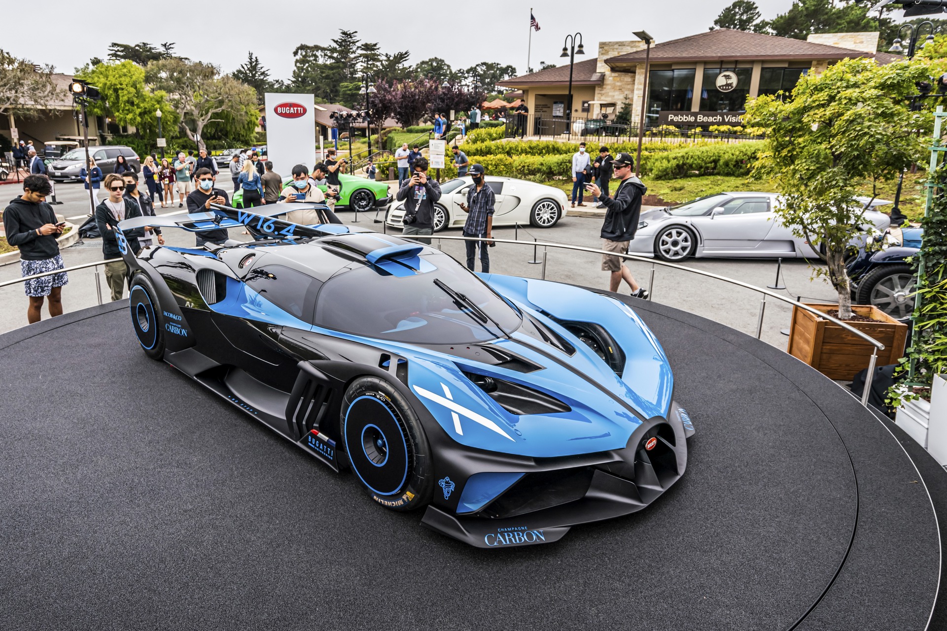 $4.8M Bugatti Bolide And Chiron Super Sport Turn Heads In Monterey