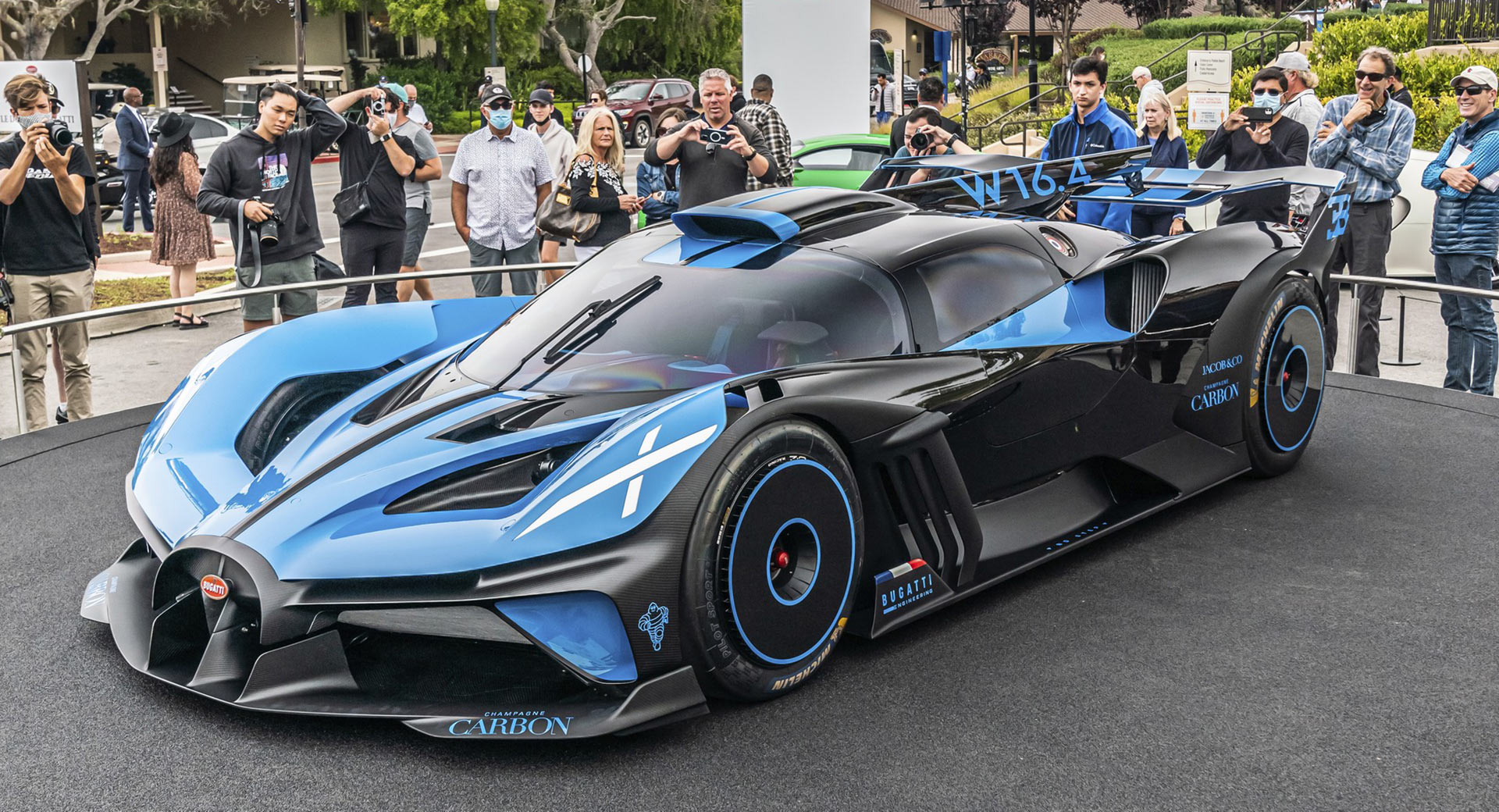 $4.8M Bugatti Bolide And Chiron Super Sport Turn Heads In Monterey