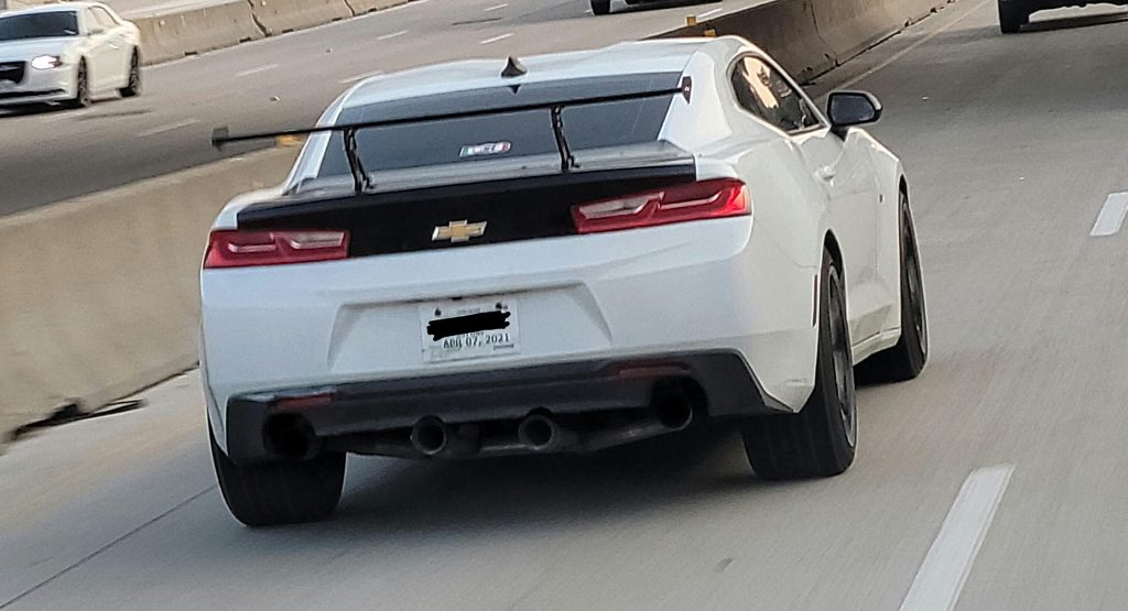  Modify, Then Add Tailpipes: Chevy Camaro Rocks Four Exhausts, High Rear Wing