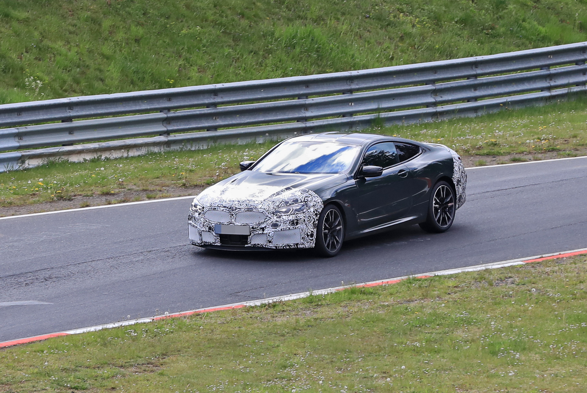 Facelifted 2022 BMW 8-Series Coupe Takes To The The Nurburgring With Subtle Styling Tweaks