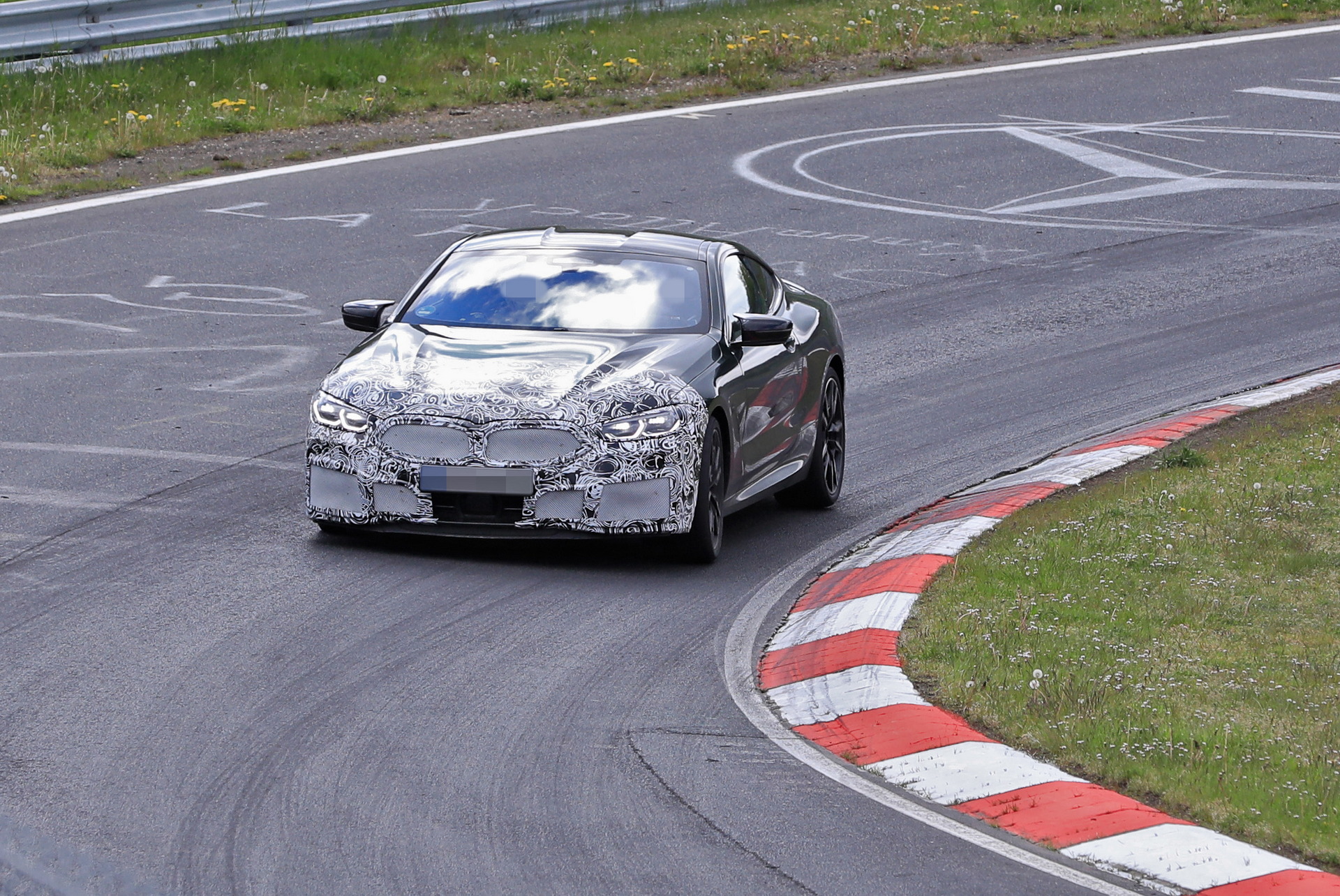 Facelifted 2022 BMW 8-Series Coupe Takes To The The Nurburgring With Subtle Styling Tweaks