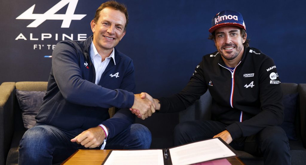 Fernando Alonso To Stay With Alpine F1 Through 2022