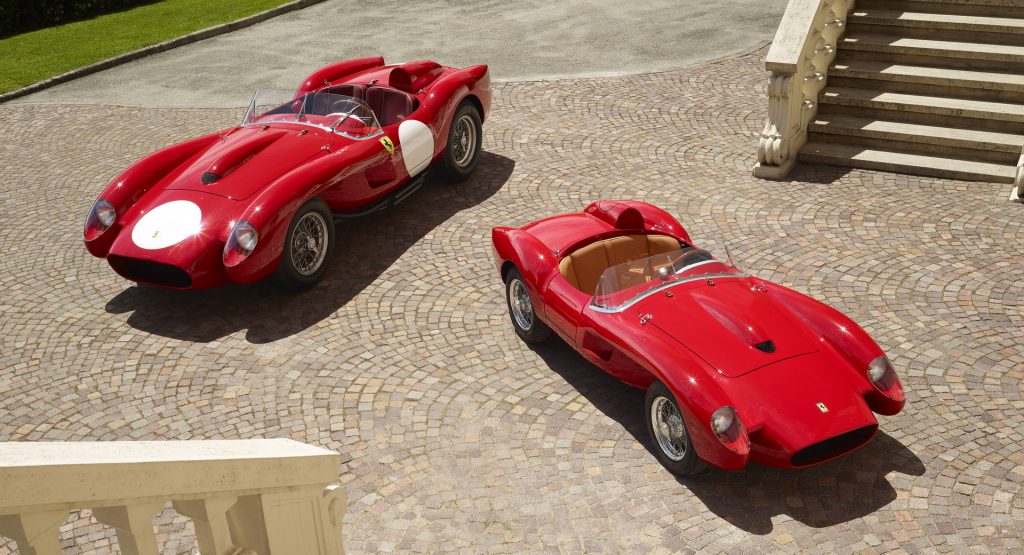  Ferrari’s Testa Rossa J Is An Electric 3/4 Scale Replica Of The 1957 250 Testa Rossa Race Car