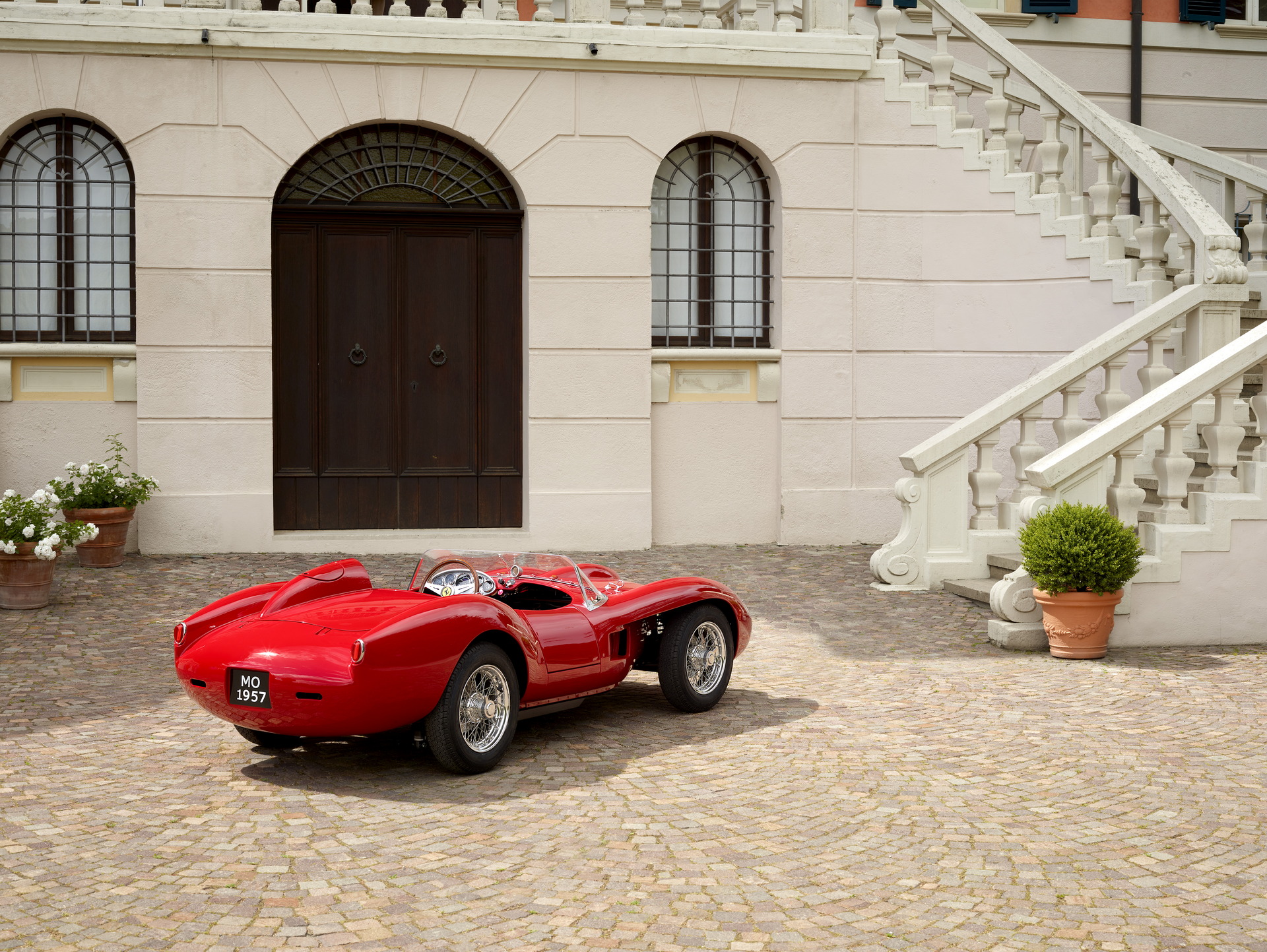 Ferrari’s Testa Rossa J Is An Electric 3/4 Scale Replica Of The 1957 250 Testa Rossa Race Car