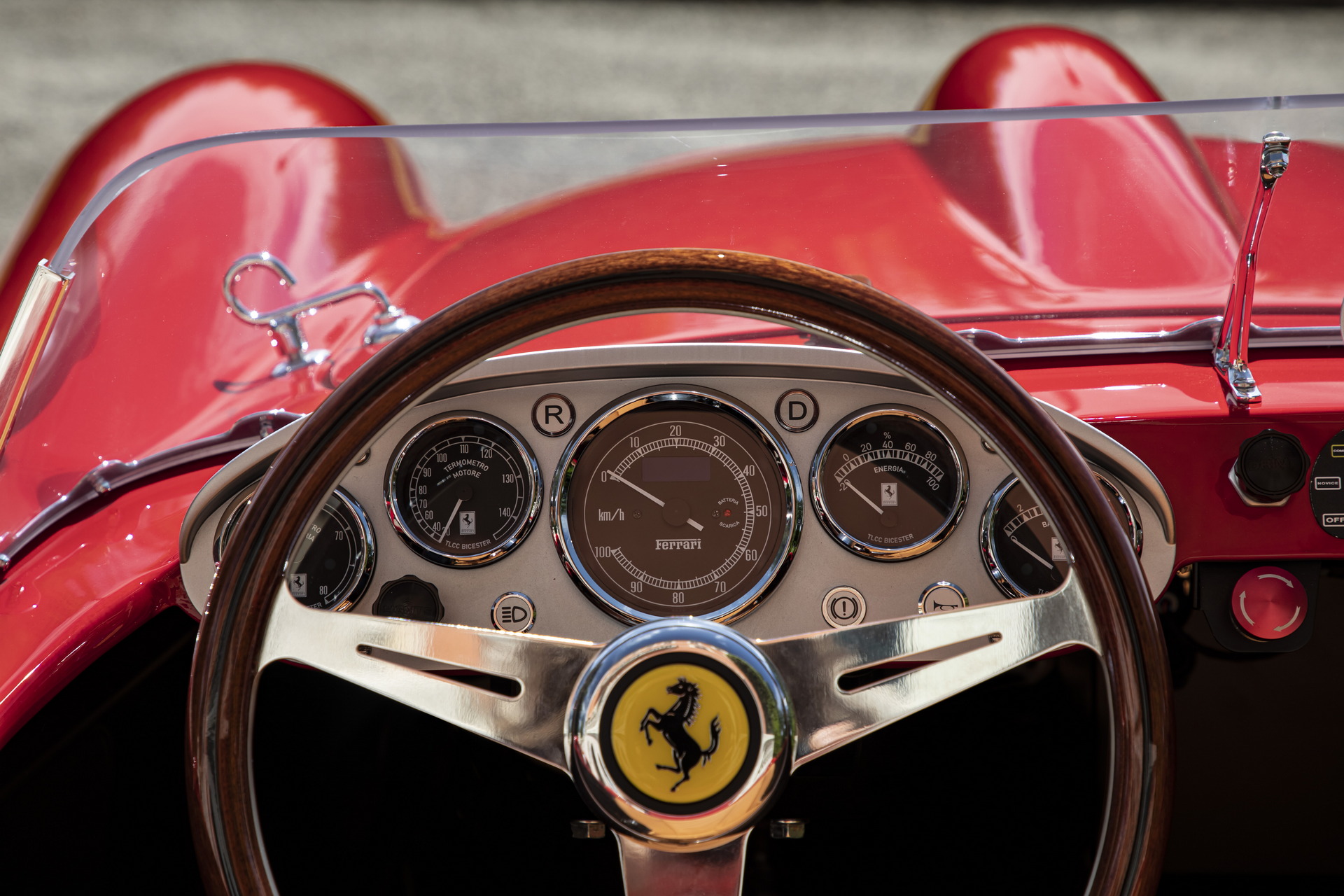 Ferrari’s Testa Rossa J Is An Electric 3/4 Scale Replica Of The 1957 250 Testa Rossa Race Car
