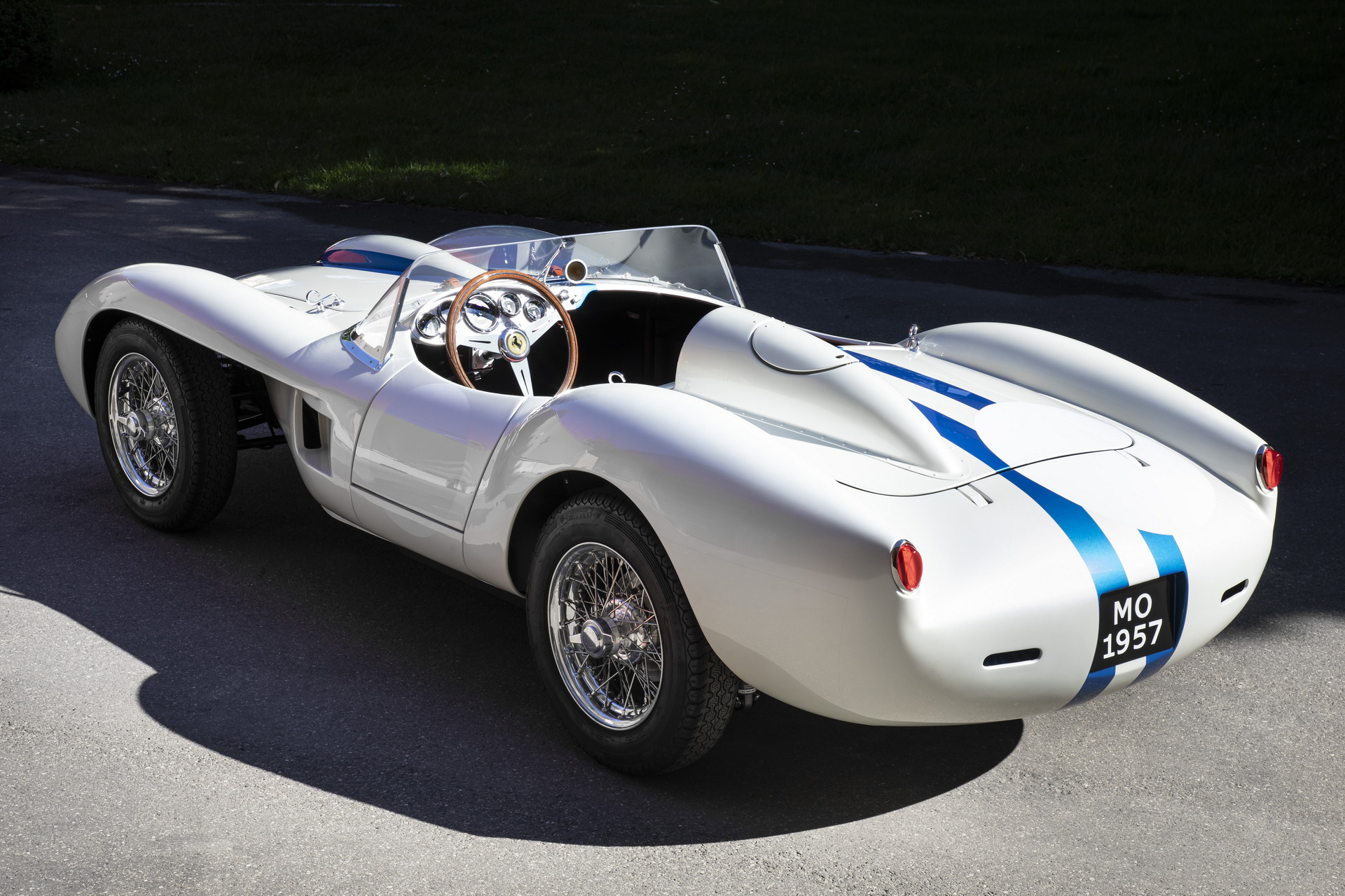 Ferrari’s Testa Rossa J Is An Electric 3/4 Scale Replica Of The 1957 250 Testa Rossa Race Car