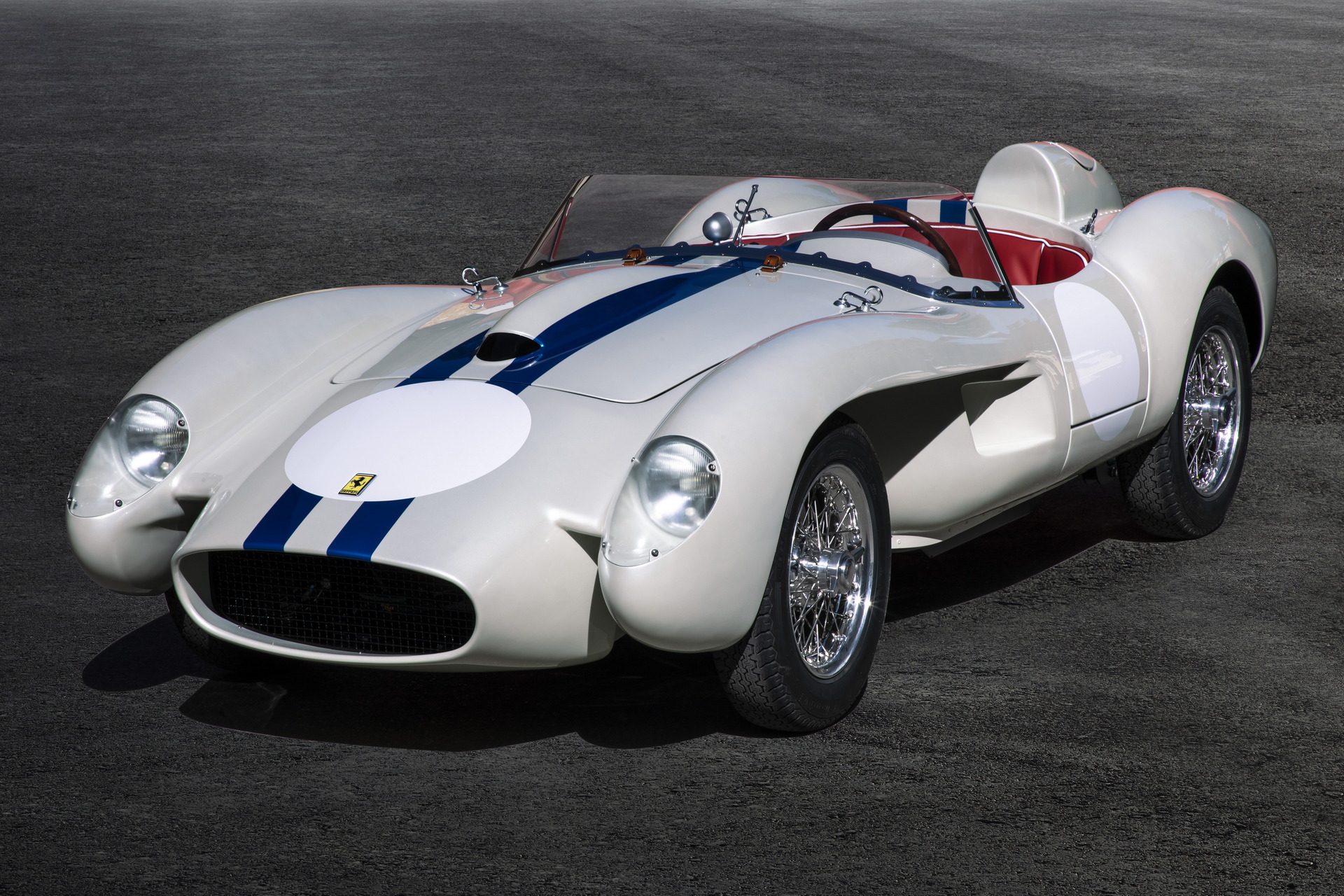 Ferrari’s Testa Rossa J Is An Electric 3/4 Scale Replica Of The 1957 250 Testa Rossa Race Car