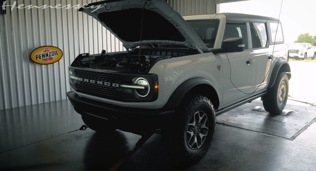 Hennessey Dyno Tests The New Ford Bronco Before Starting Its Mods