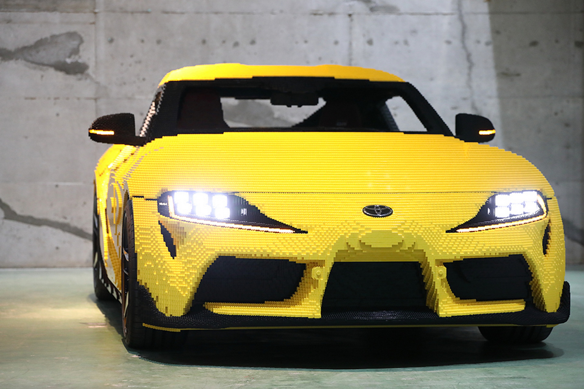 Toyota GR Collaborates With Lego To Build A Full-Size Driveable Supra Out Of 480,000 Bricks