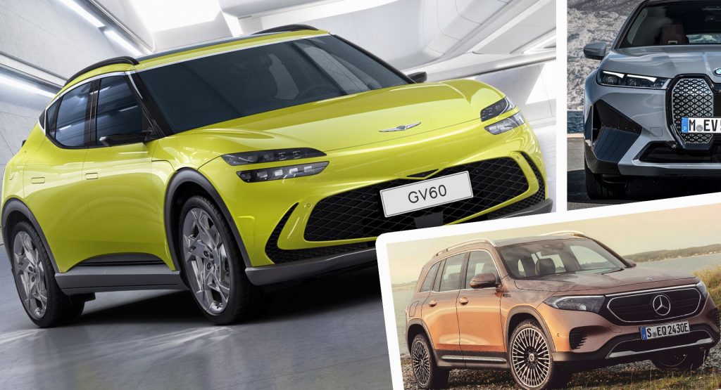  Comparison: 2022 Genesis GV60 Vs. EV Crossover Rivals From Audi, BMW, Mercedes, Tesla And More