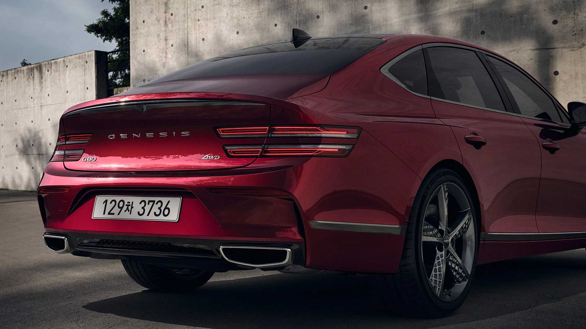 2022 Genesis G80 Sport Showcased And Detailed In South Korea