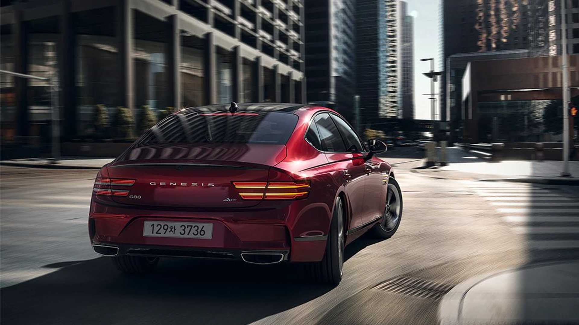 2022 Genesis G80 Sport Showcased And Detailed In South Korea