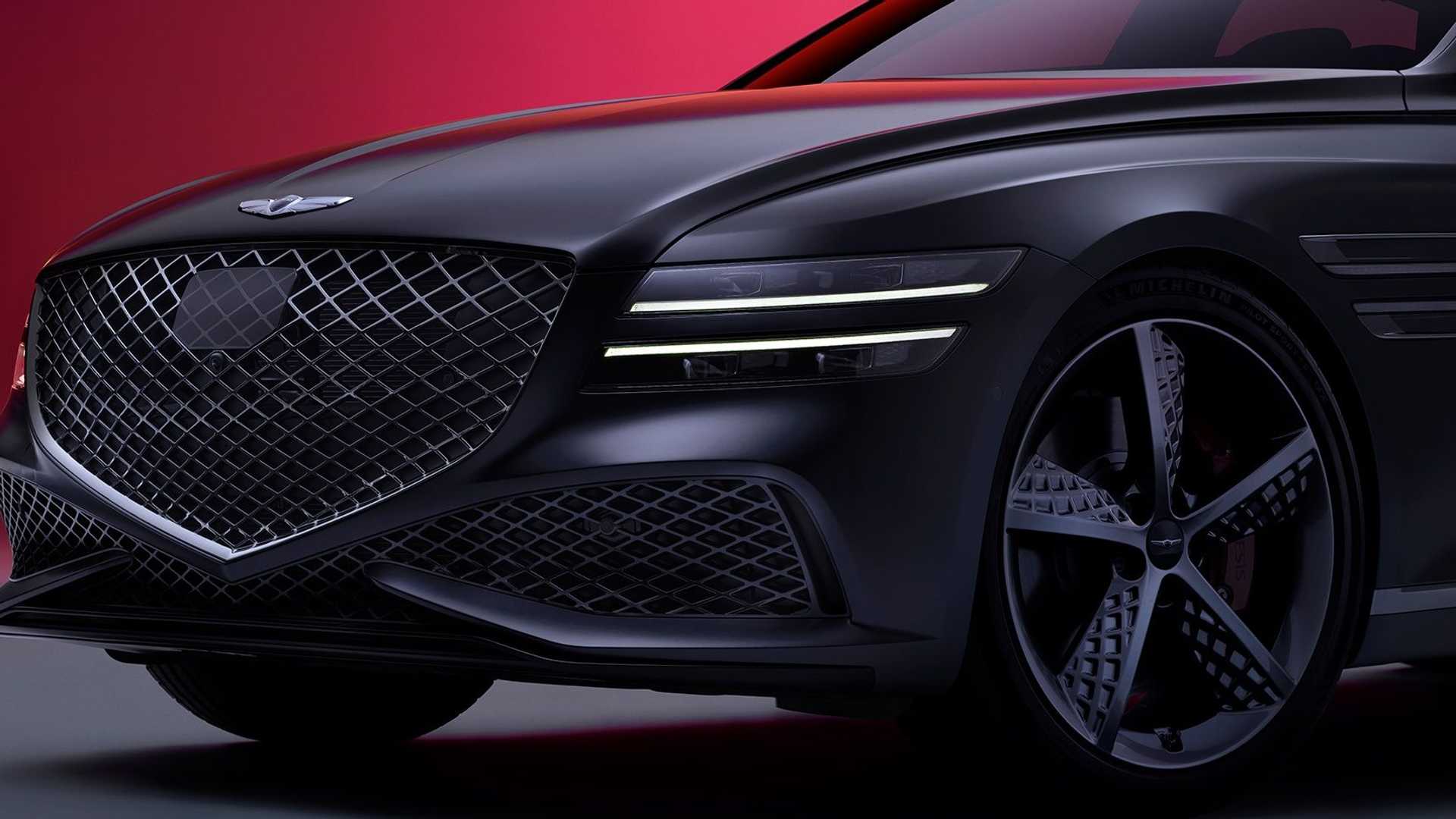 2022 Genesis G80 Sport Showcased And Detailed In South Korea