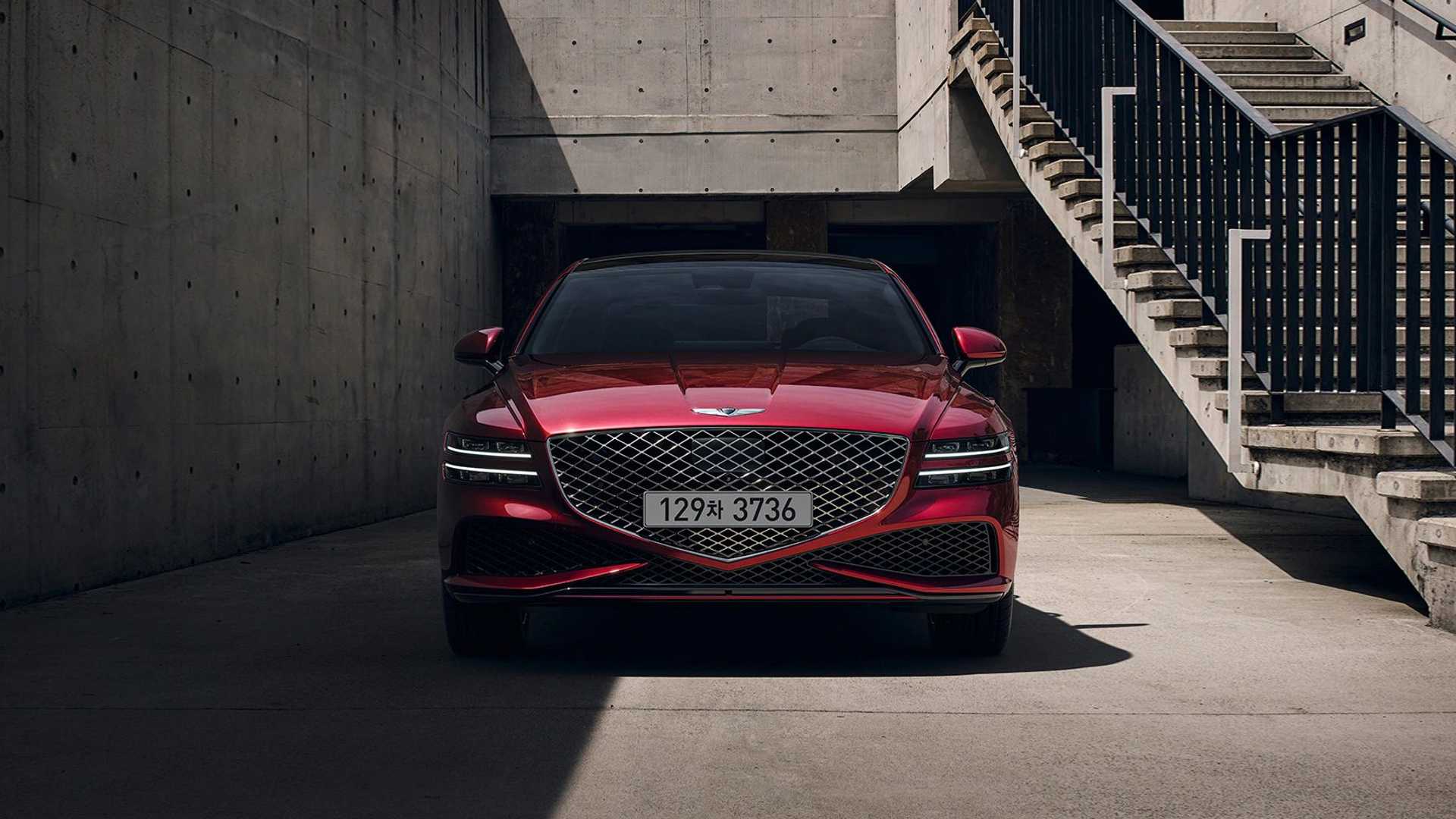 2022 Genesis G80 Sport Showcased And Detailed In South Korea