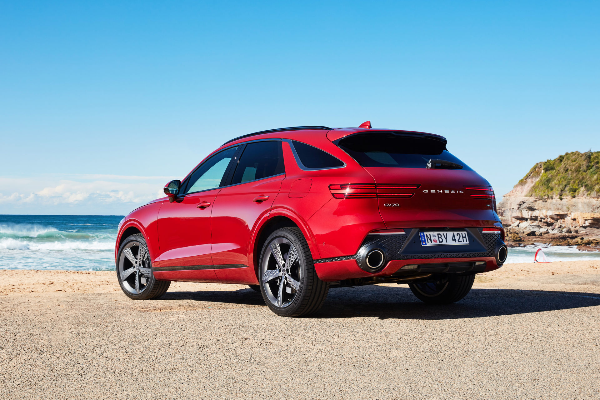 2021 Genesis GV70 Lands Down Under With Three Engine Options