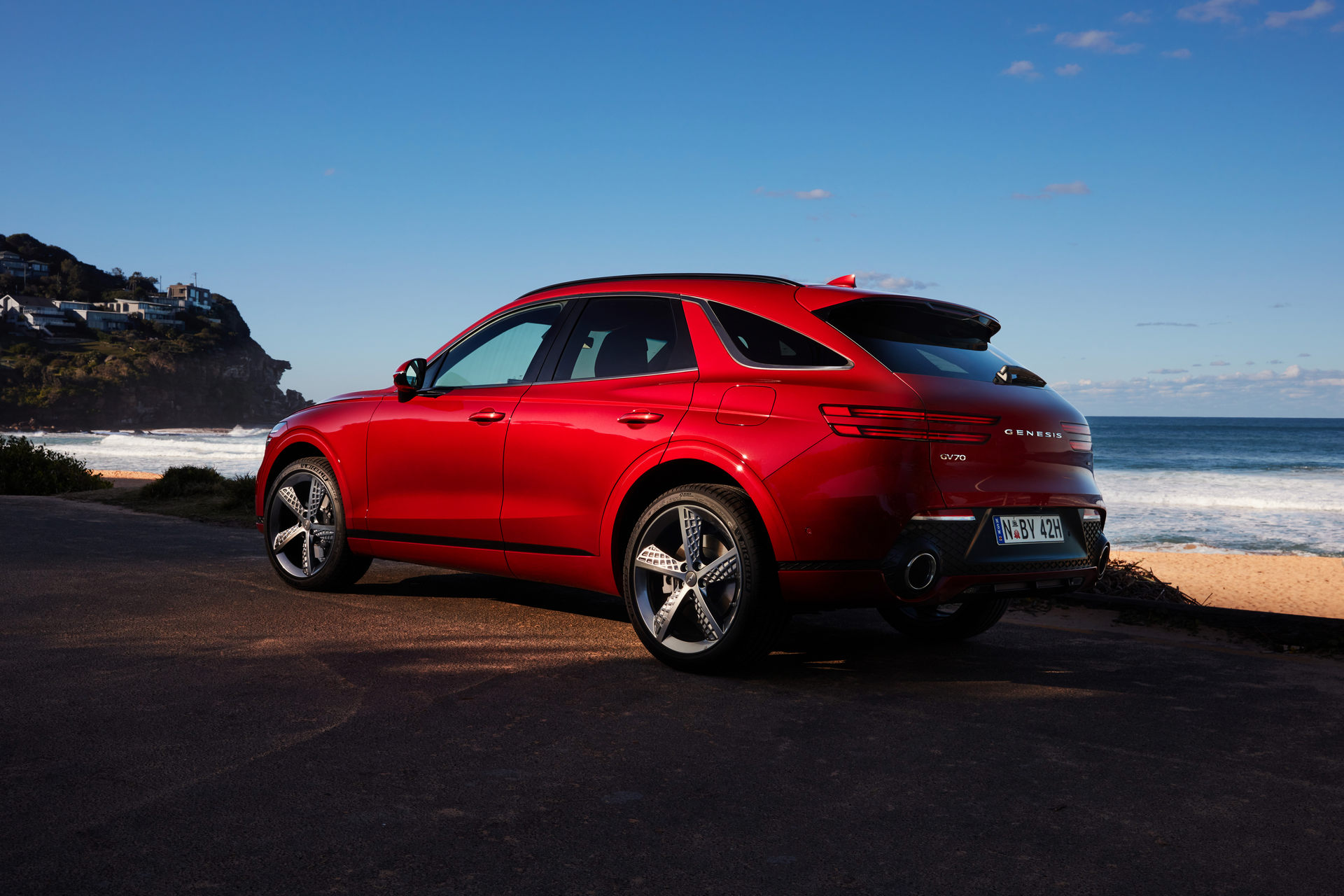 2021 Genesis GV70 Lands Down Under With Three Engine Options