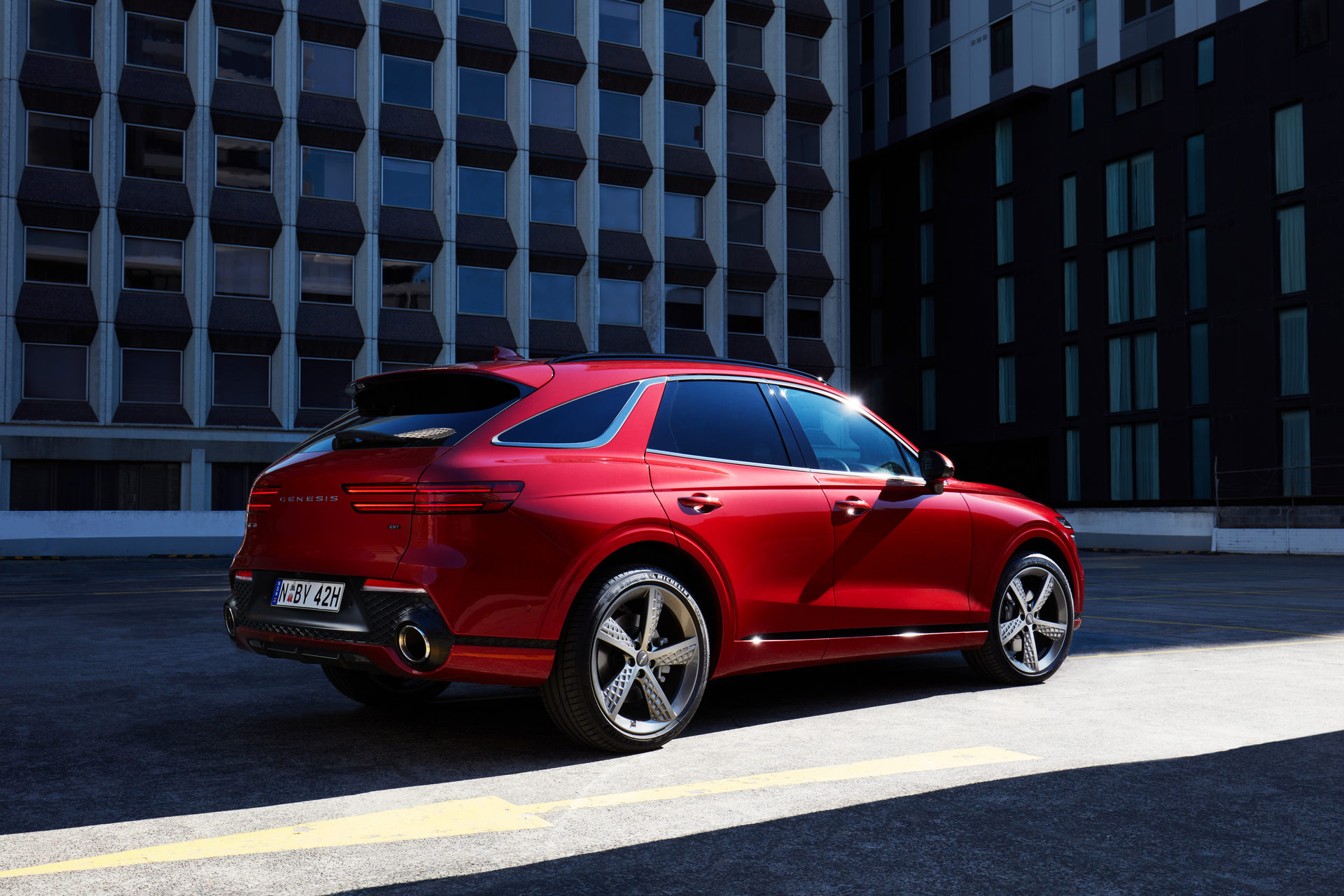 2021 Genesis GV70 Lands Down Under With Three Engine Options