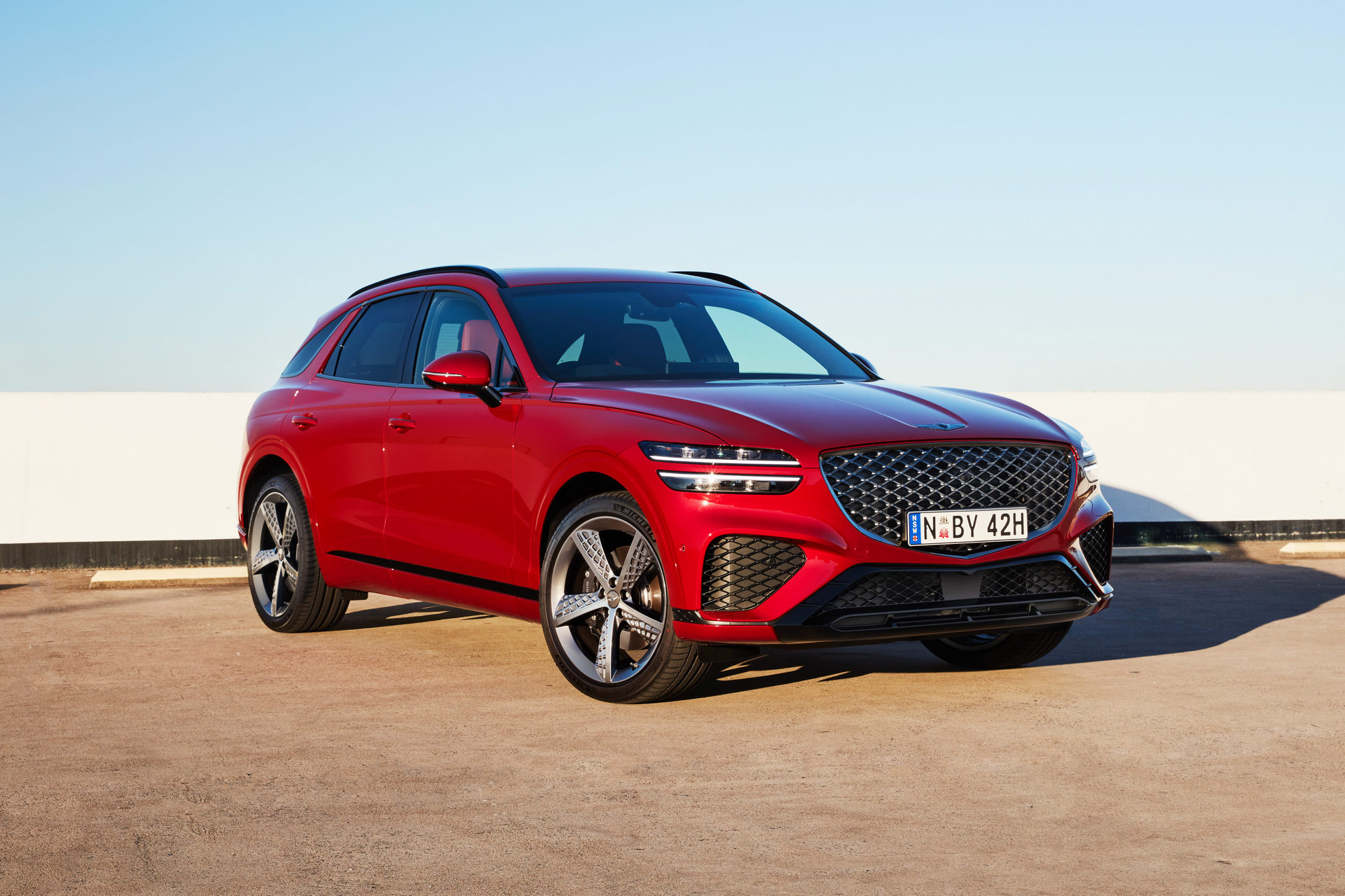 2021 Genesis GV70 Lands Down Under With Three Engine Options