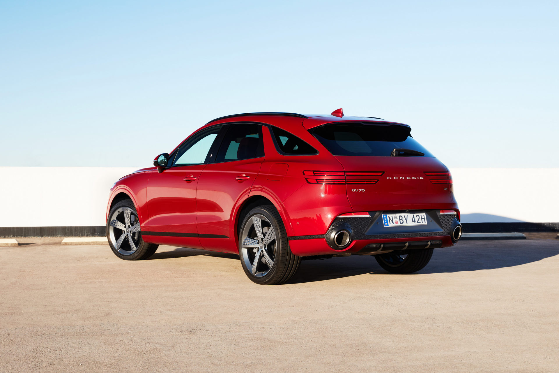 2021 Genesis GV70 Lands Down Under With Three Engine Options