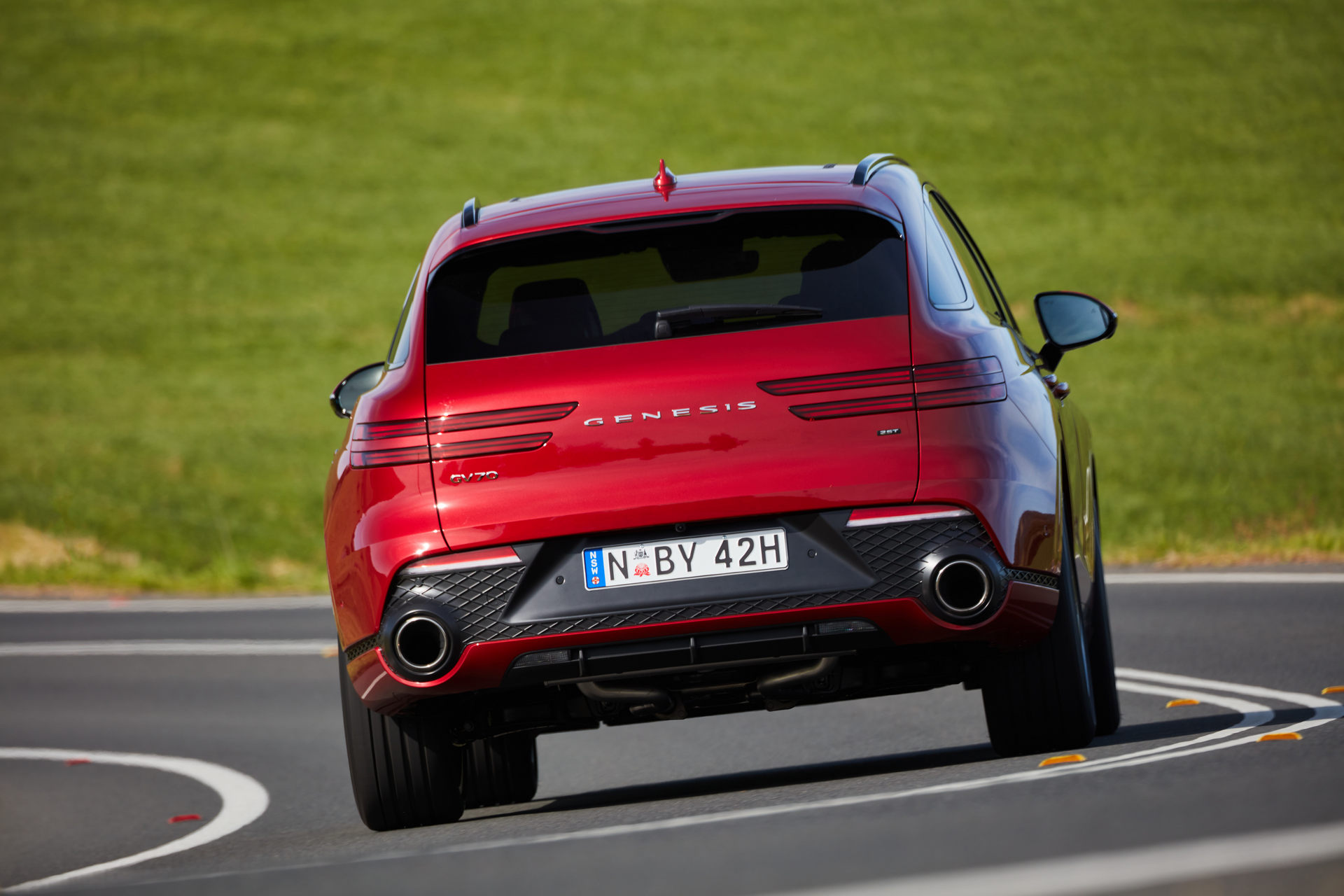 2021 Genesis GV70 Lands Down Under With Three Engine Options