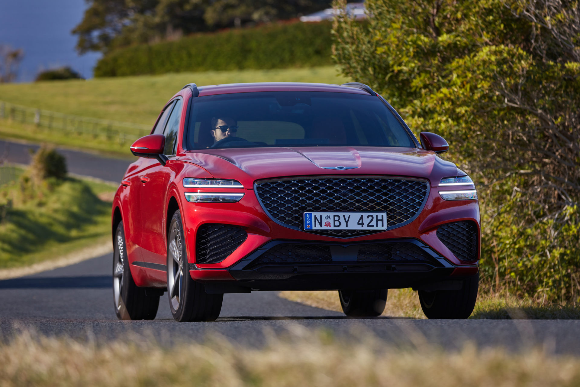 2021 Genesis GV70 Lands Down Under With Three Engine Options
