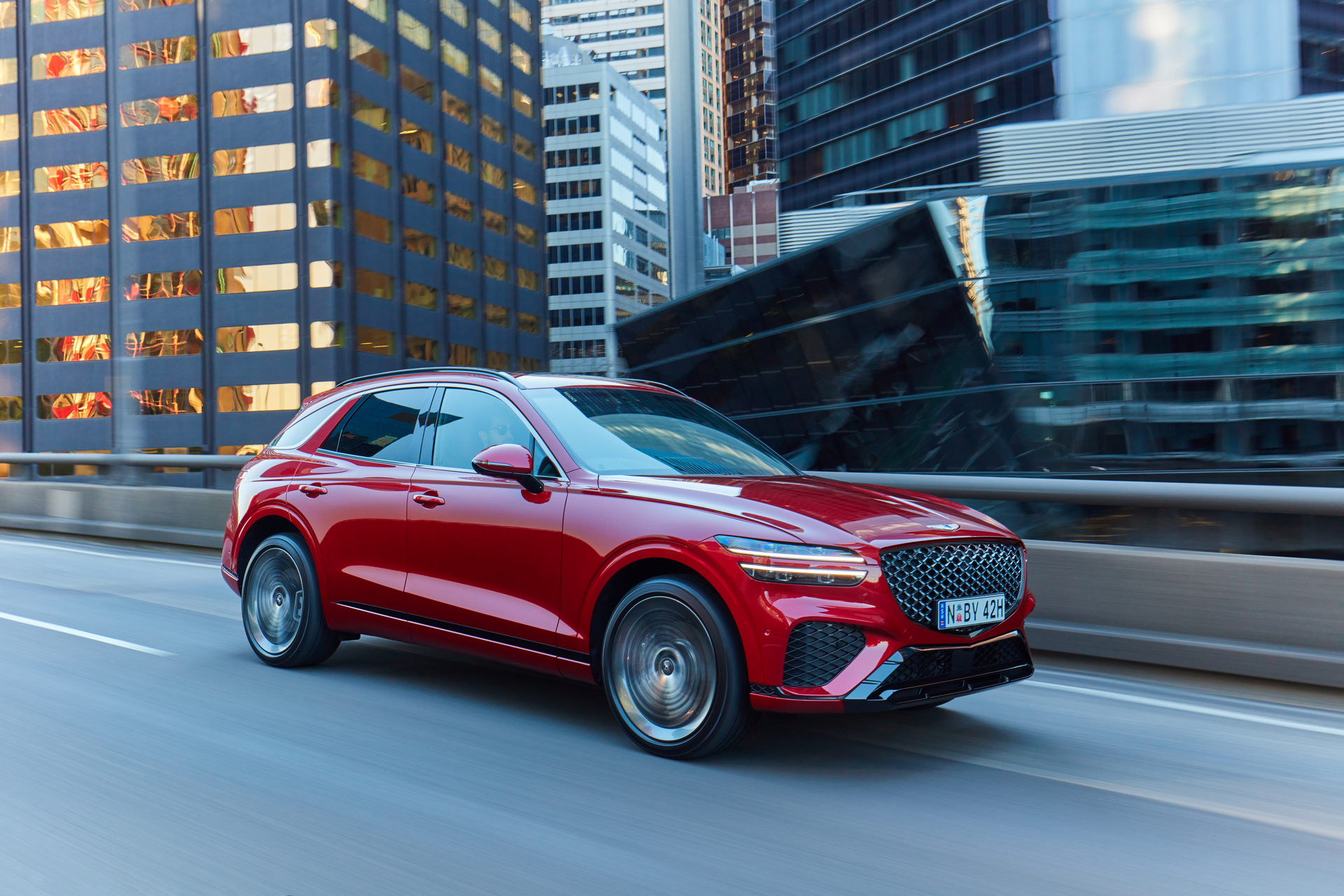 2021 Genesis GV70 Lands Down Under With Three Engine Options