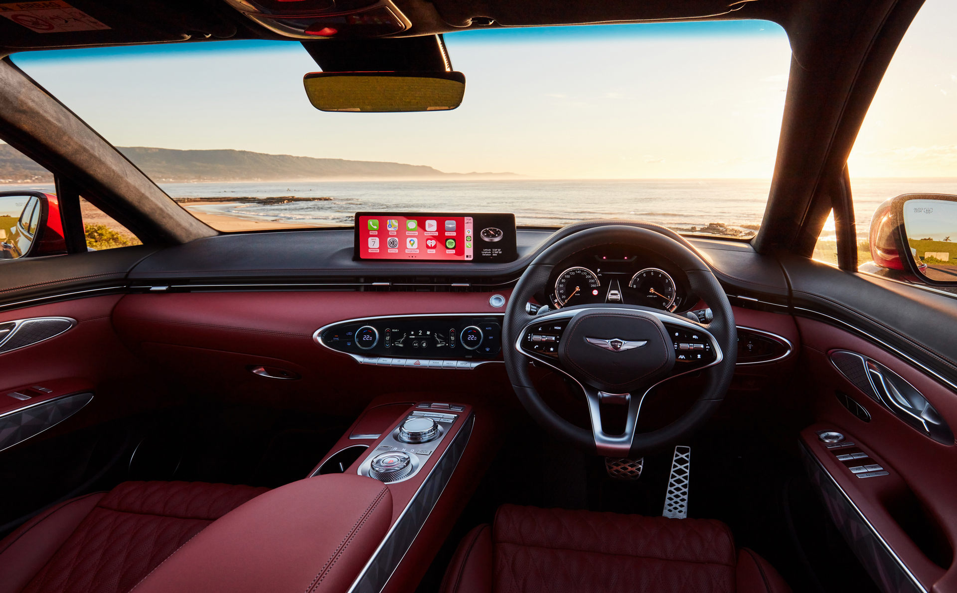 2021 Genesis GV70 Lands Down Under With Three Engine Options