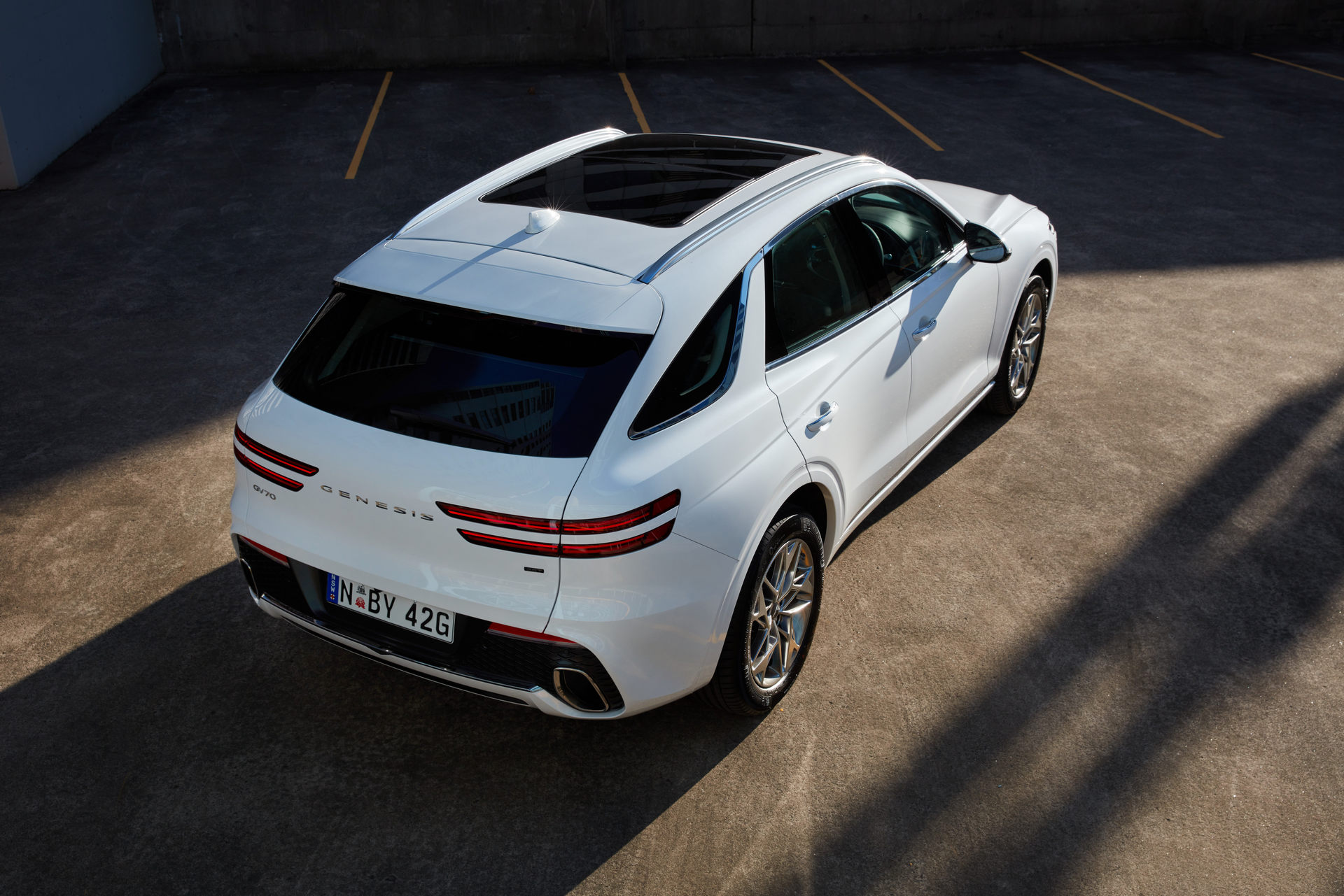 2021 Genesis GV70 Lands Down Under With Three Engine Options