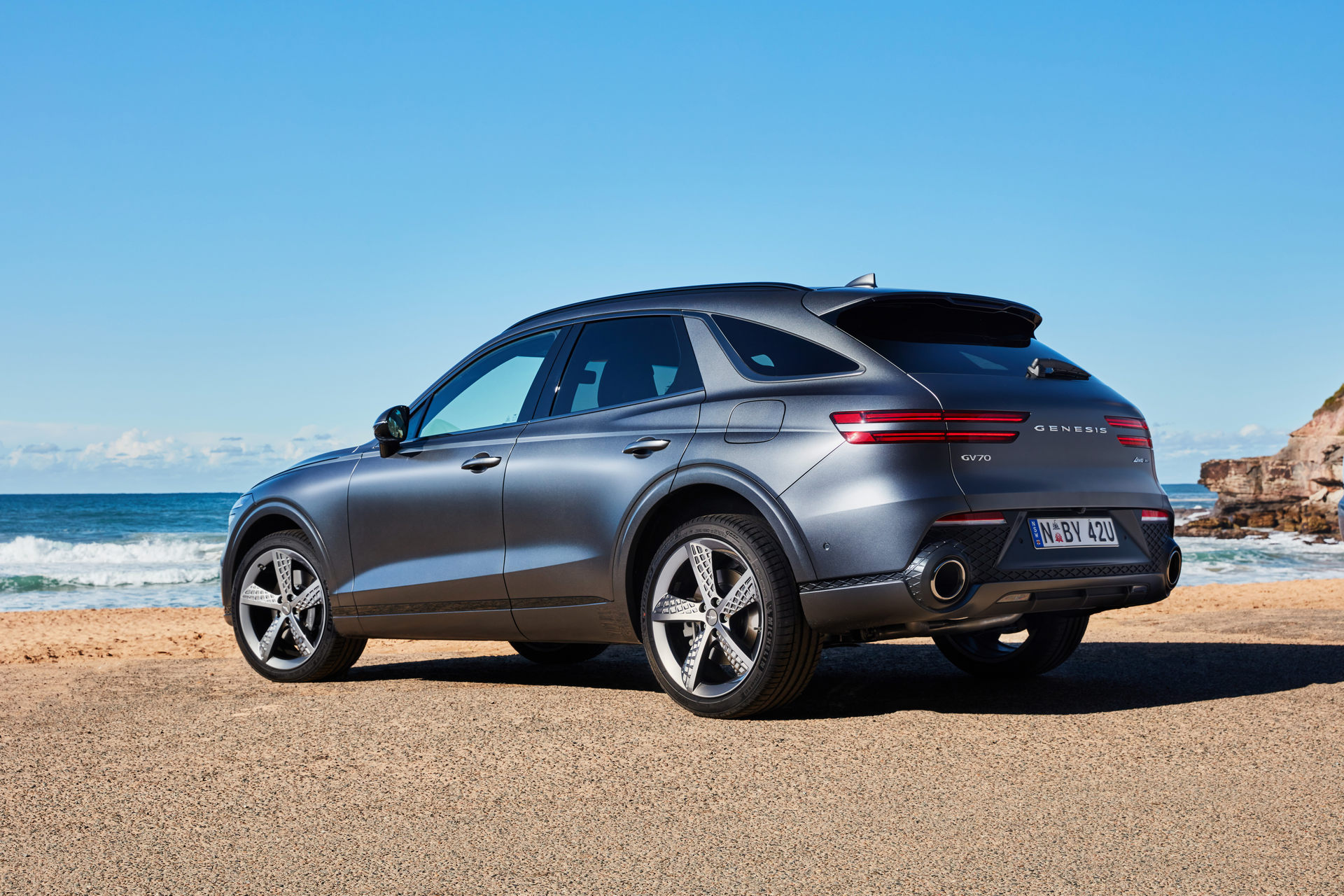 2021 Genesis GV70 Lands Down Under With Three Engine Options